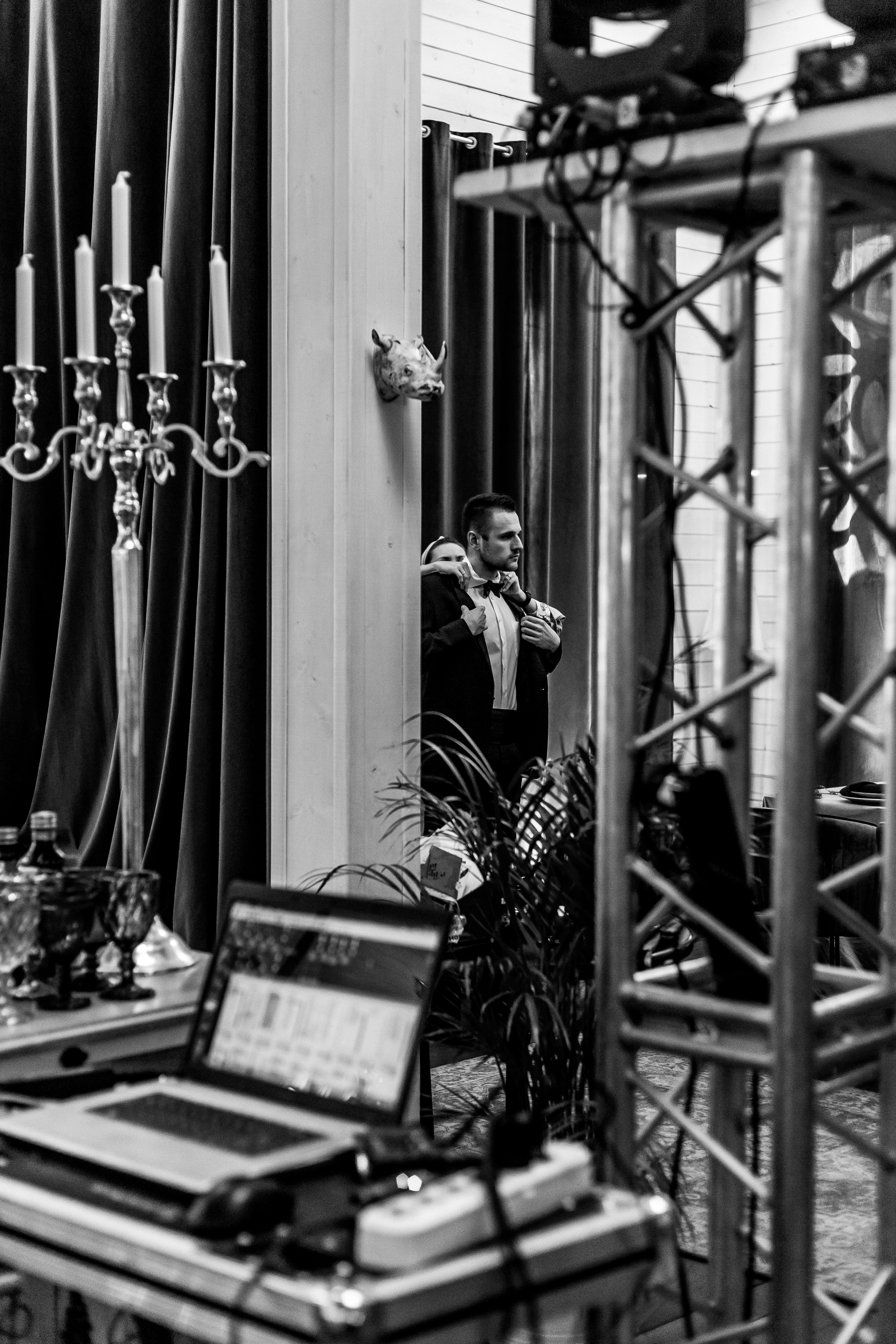 Свадебная фотосессия в ресторане Базилика