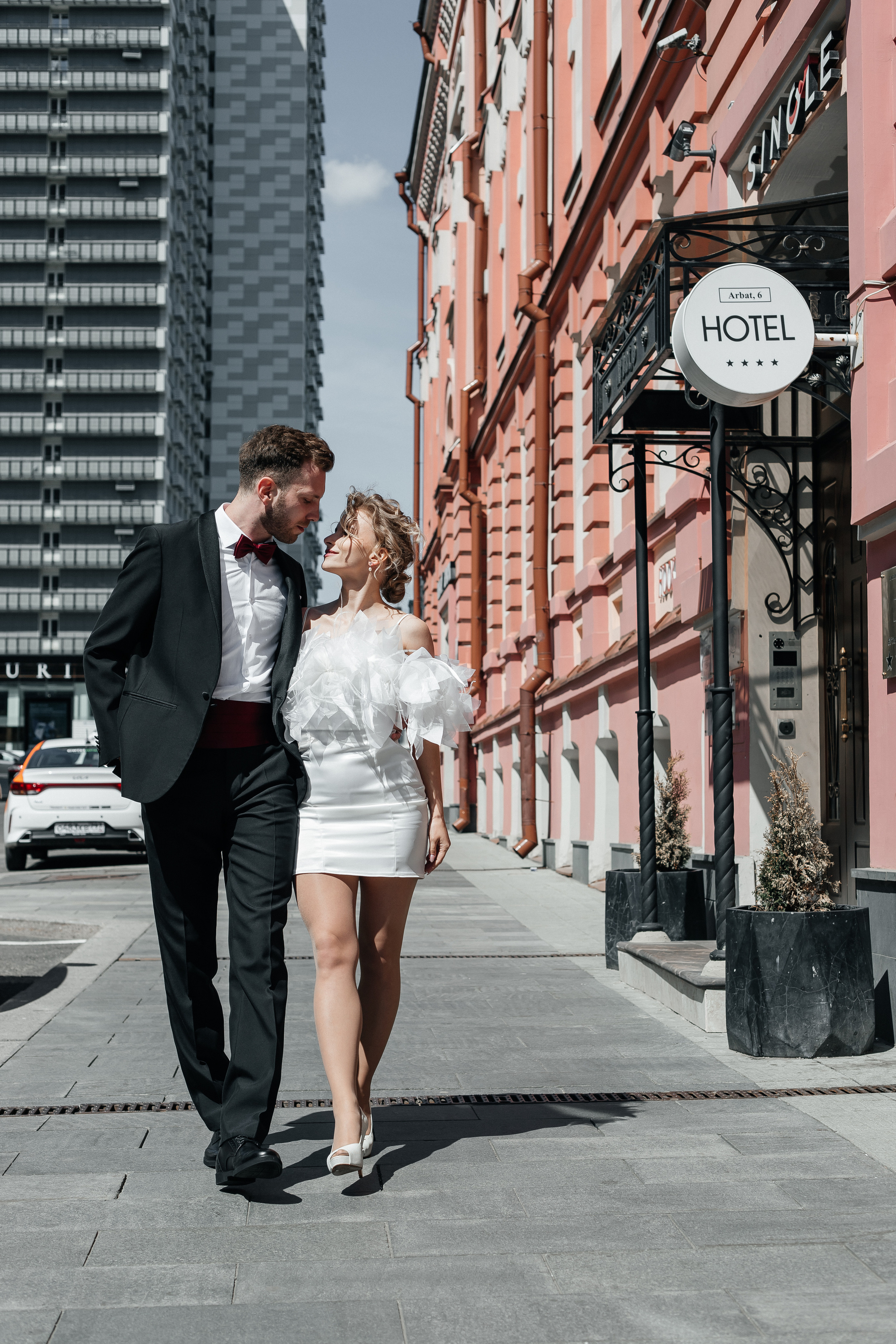 свадьба, свадебная фотосессия, отель арбат