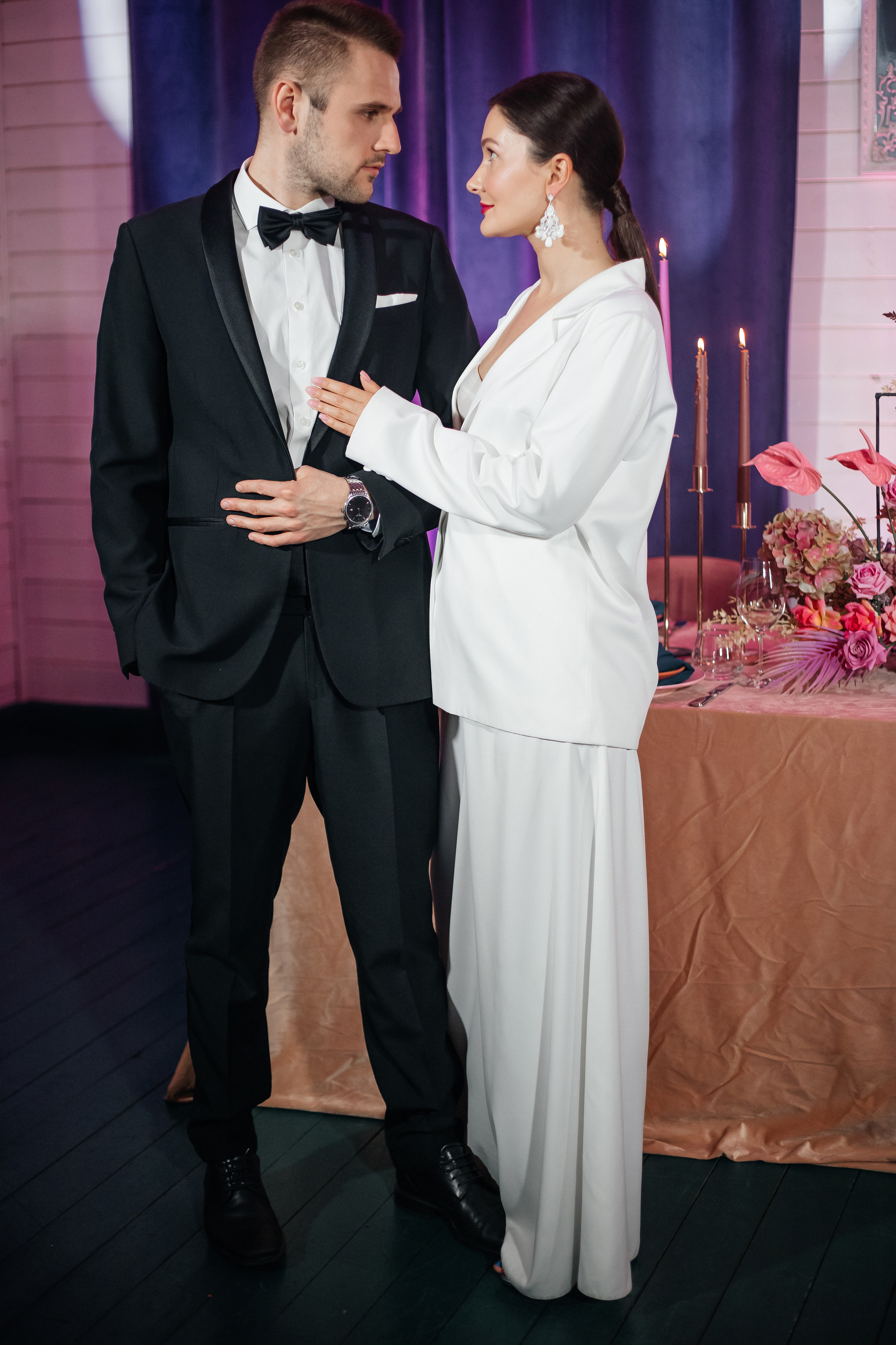 Свадебная фотосессия в ресторане