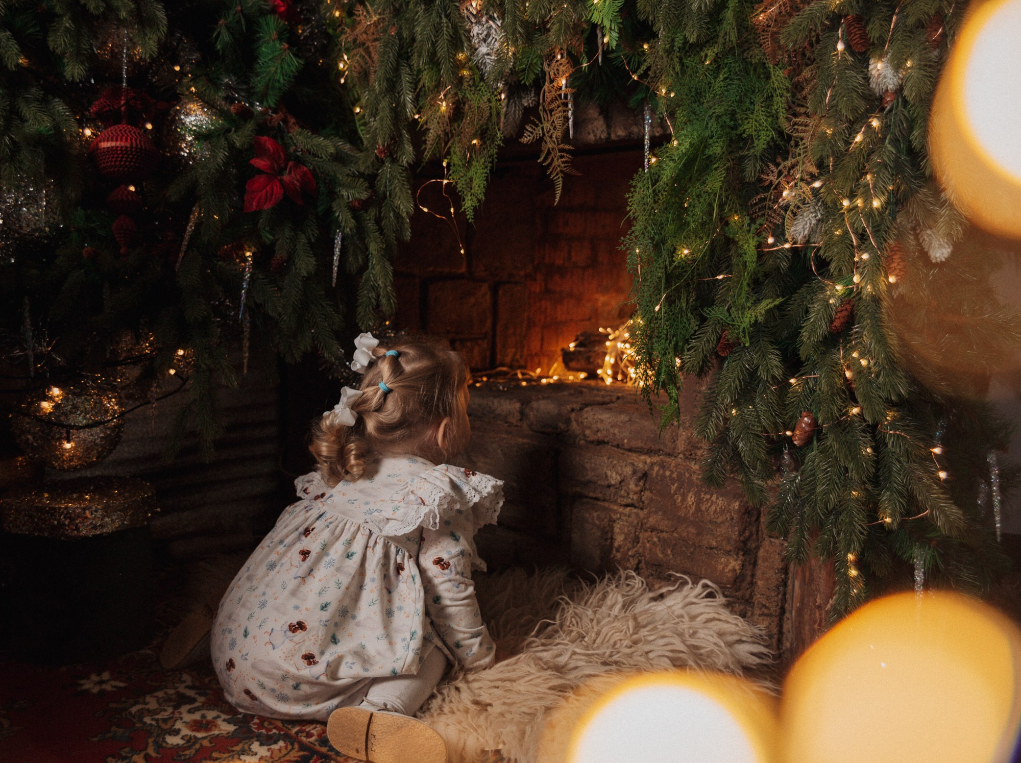 Новогодняя фотосессия в студии «Дом Феникс». Детский и семейный фотограф в Твери Анастасия Соловьева