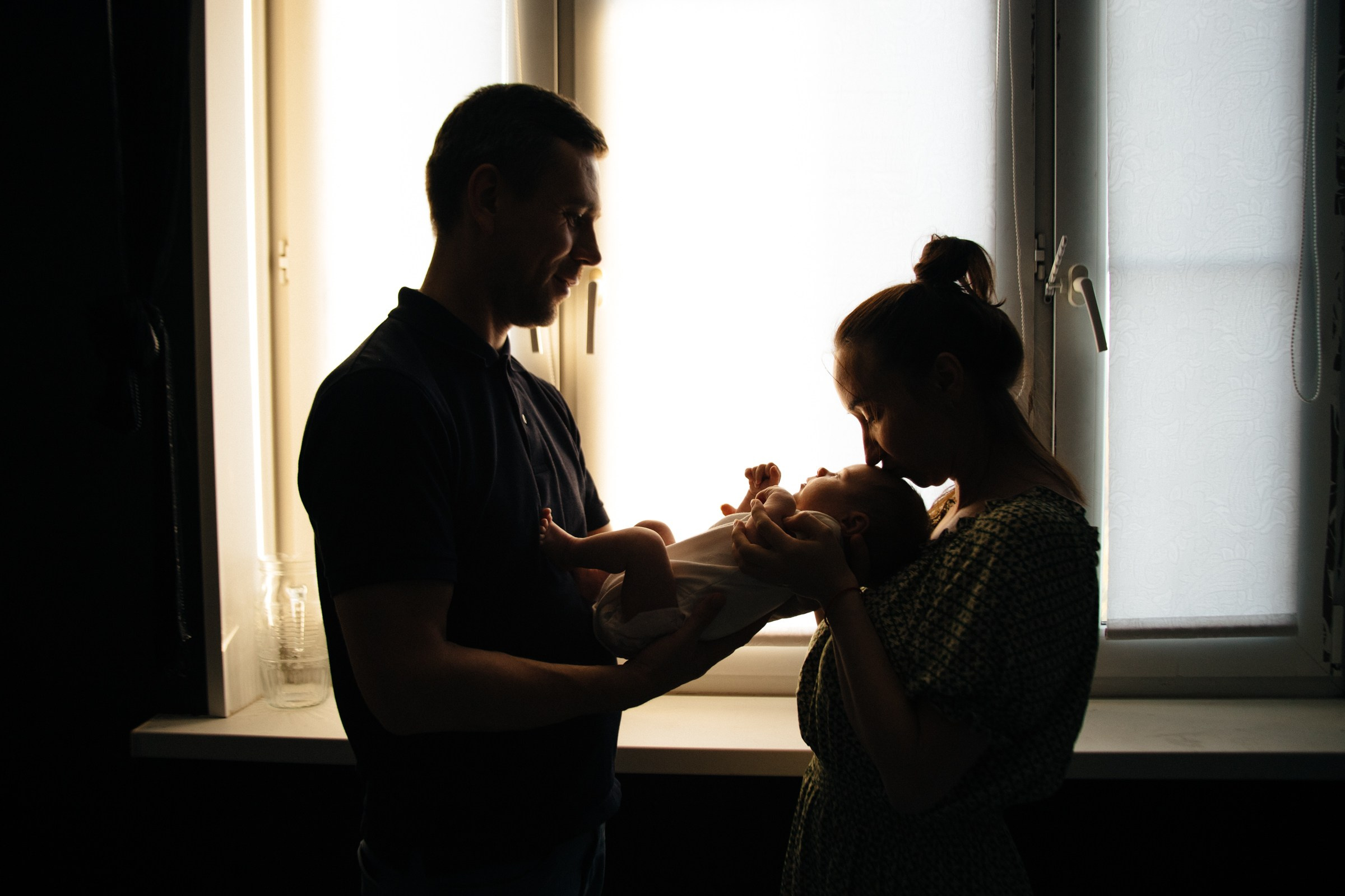 Домашняя съемка Вета и родители. Женский и репортажный фотограф Москва Натали Смирнова