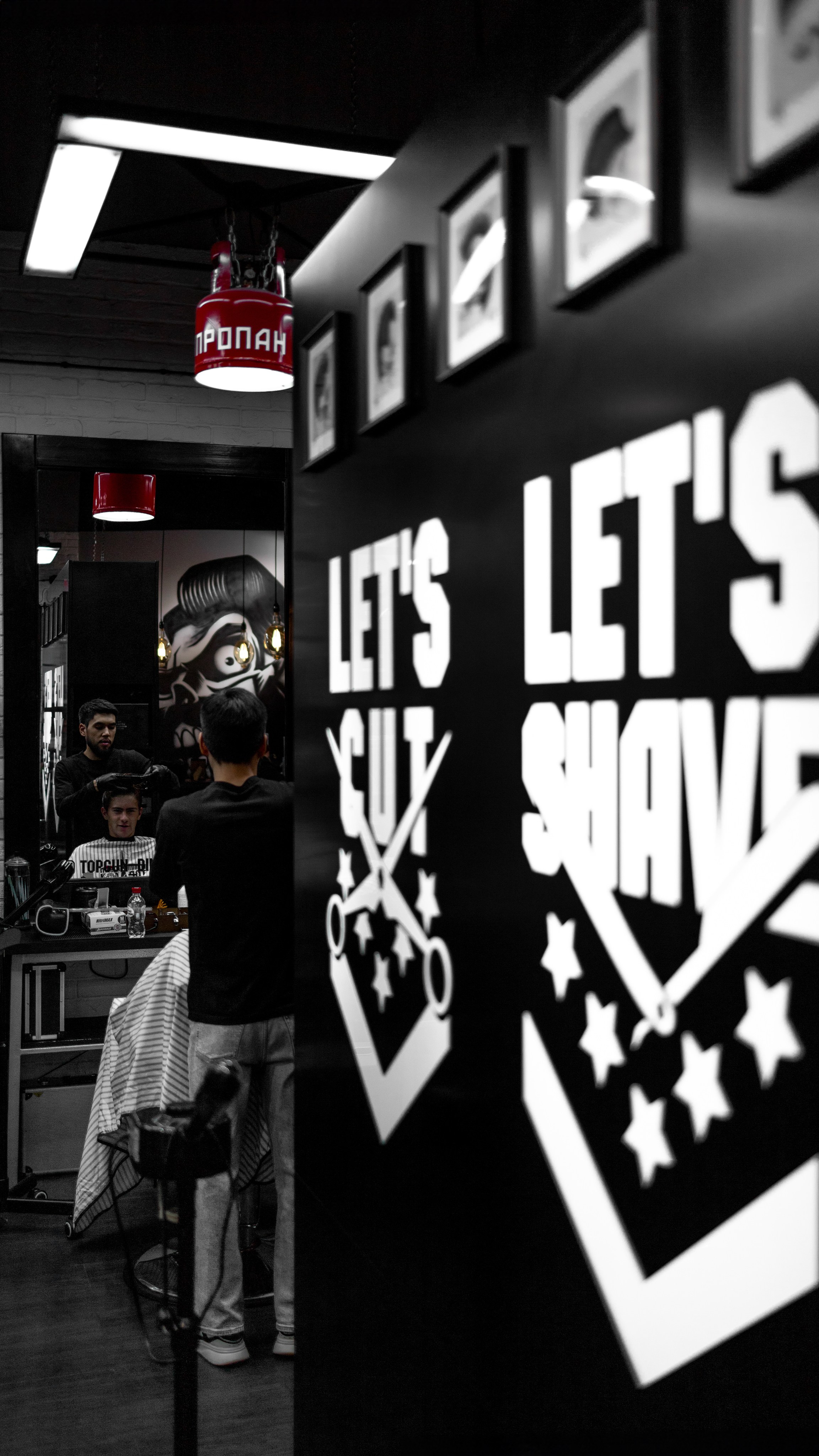 Барбершоп TopGun. Фотограф Нина Крутая Москва