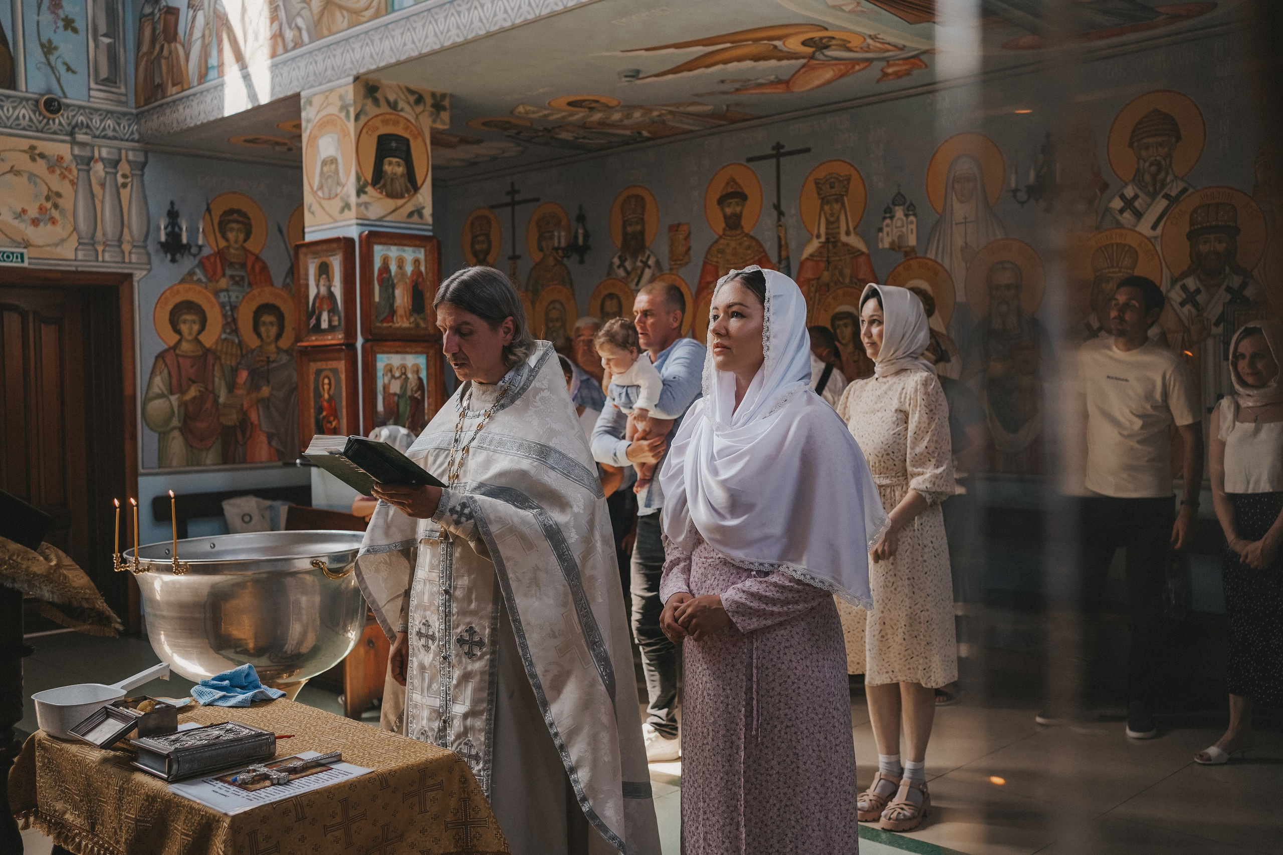 Таинство крещения. Семейный фотограф в Тольятти Екатерина Невзорова