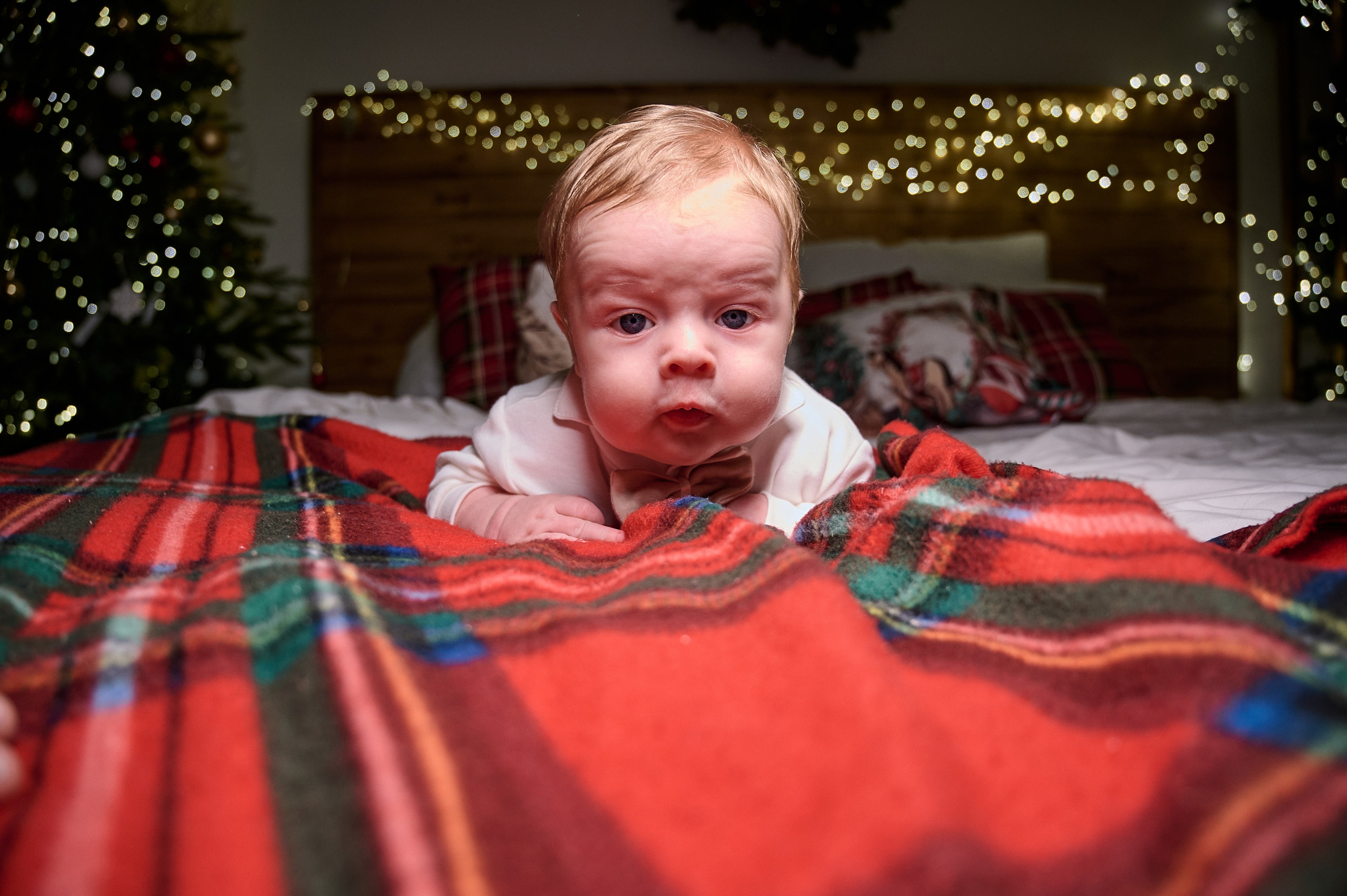 Новогодняя семейная фотосессия в Новокузнецке — семья Фетисовых