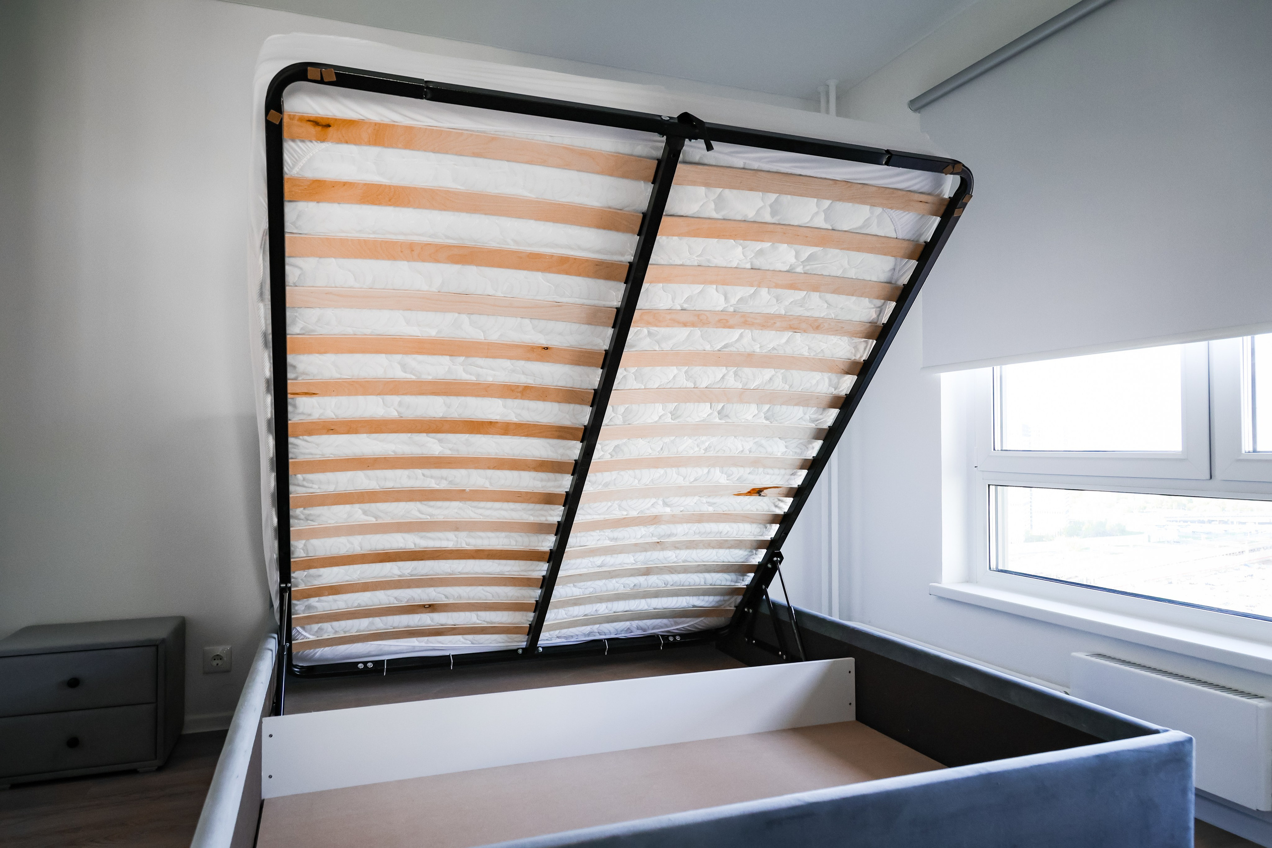 APARTMENT COMPLEX INTERIOR. Mixturecaptures