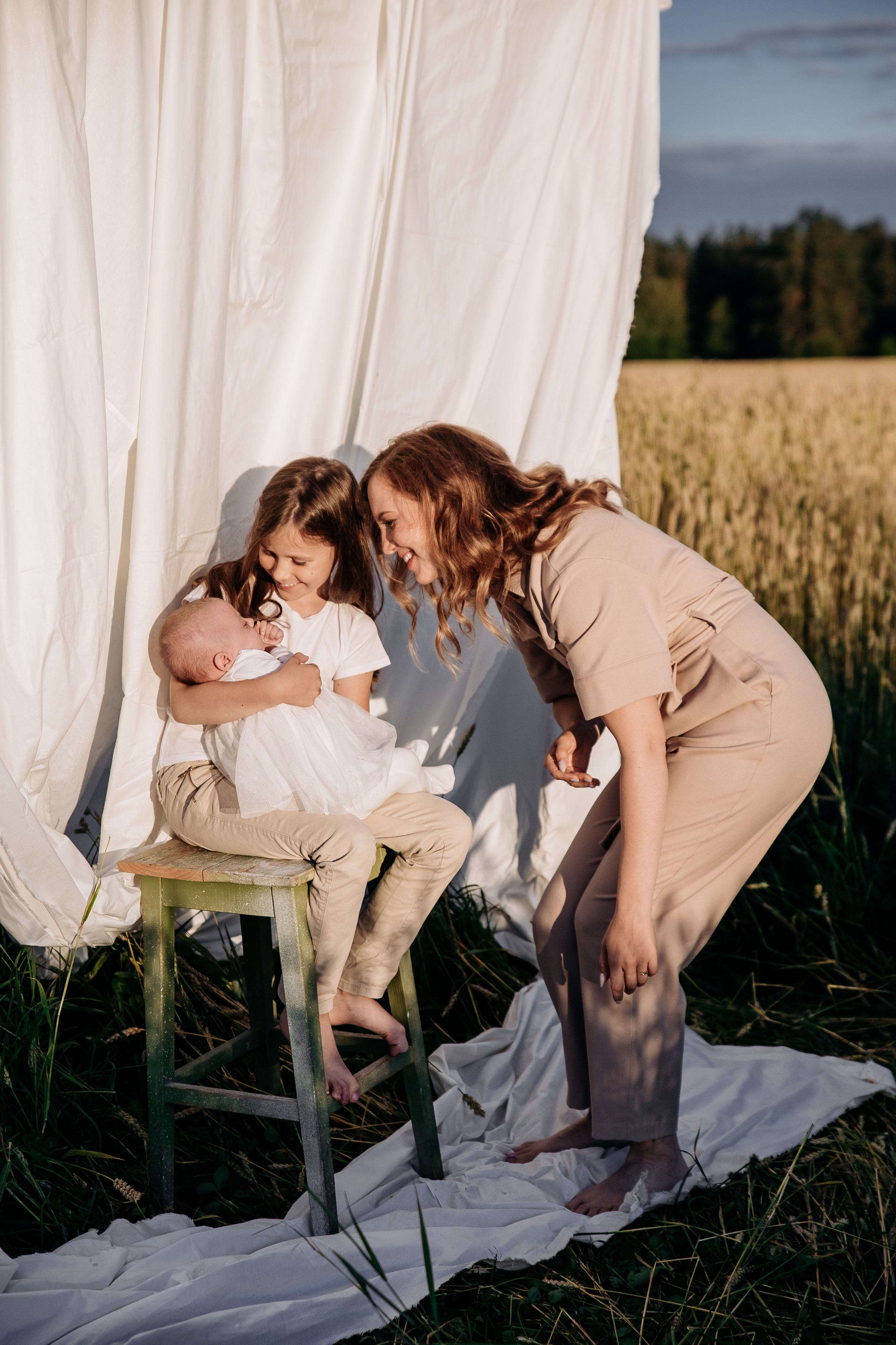 Маша, Алиса и Василиса. Ваш фотограф — Александра Андрущенко