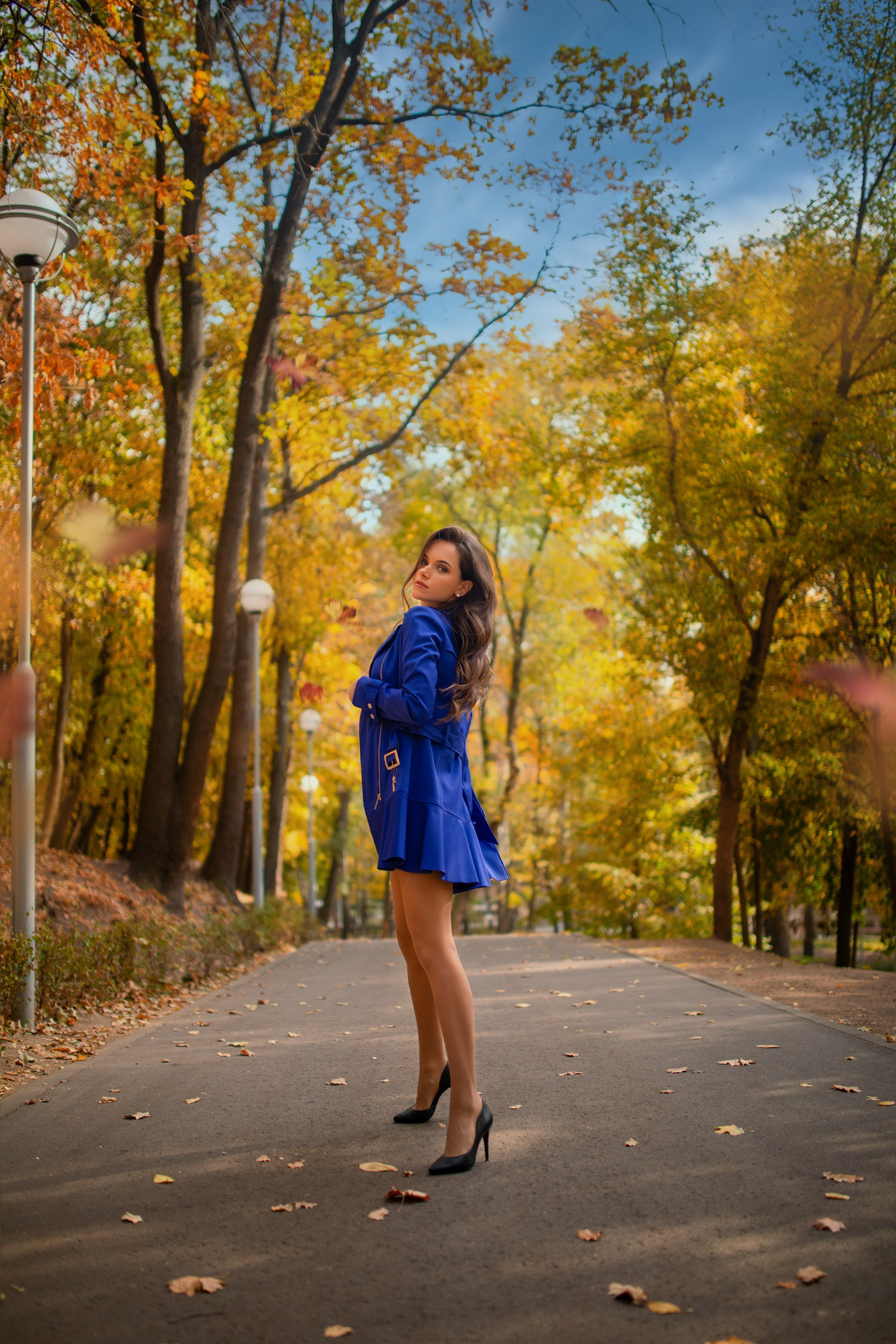Осенняя фотосъемка с Екатериной в парке для «себя»