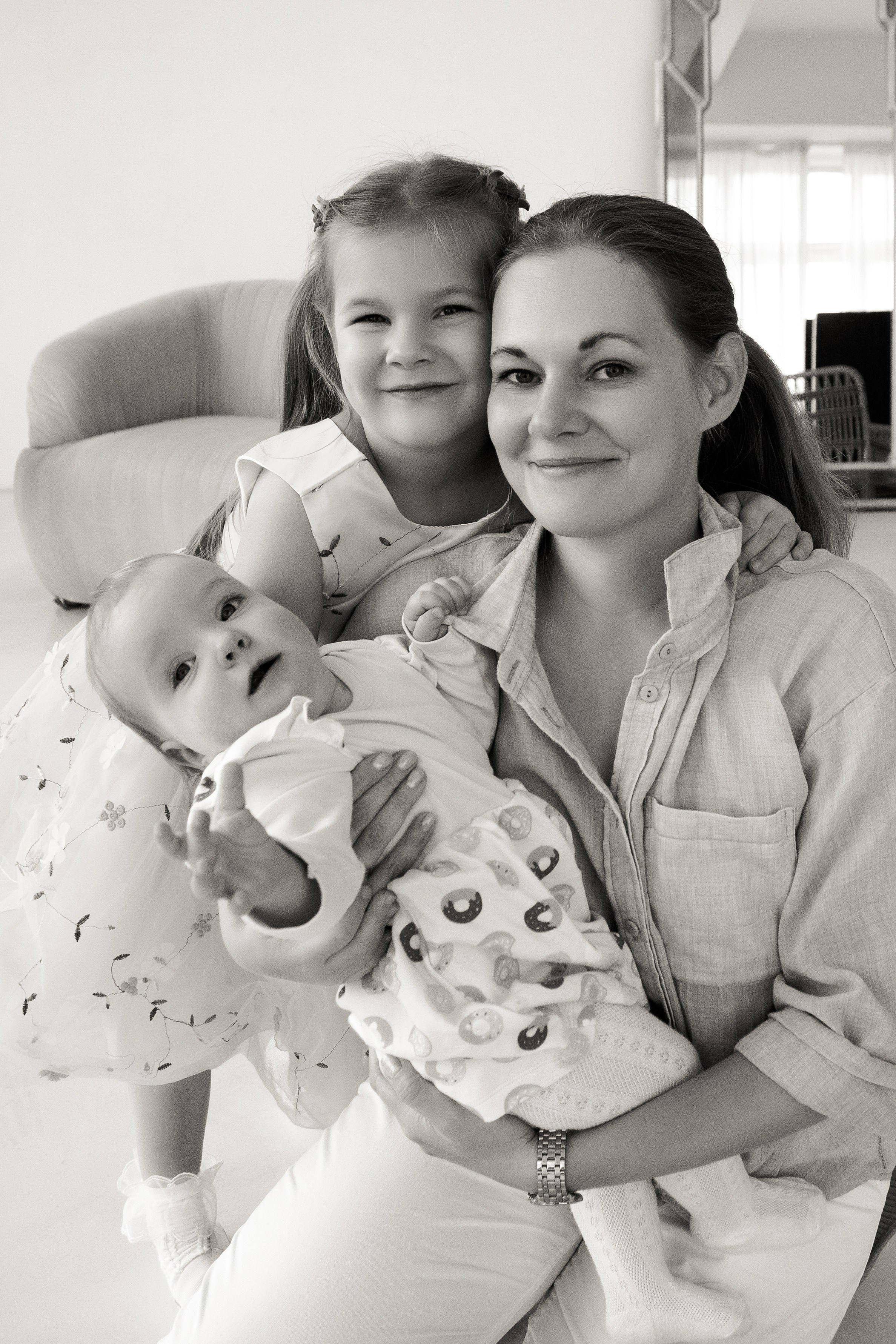 Семейная фотосессия в студии One take studio VANILLA. Свадебный и семейный фотограф в Москве и Подмосковье Лариса Козлова