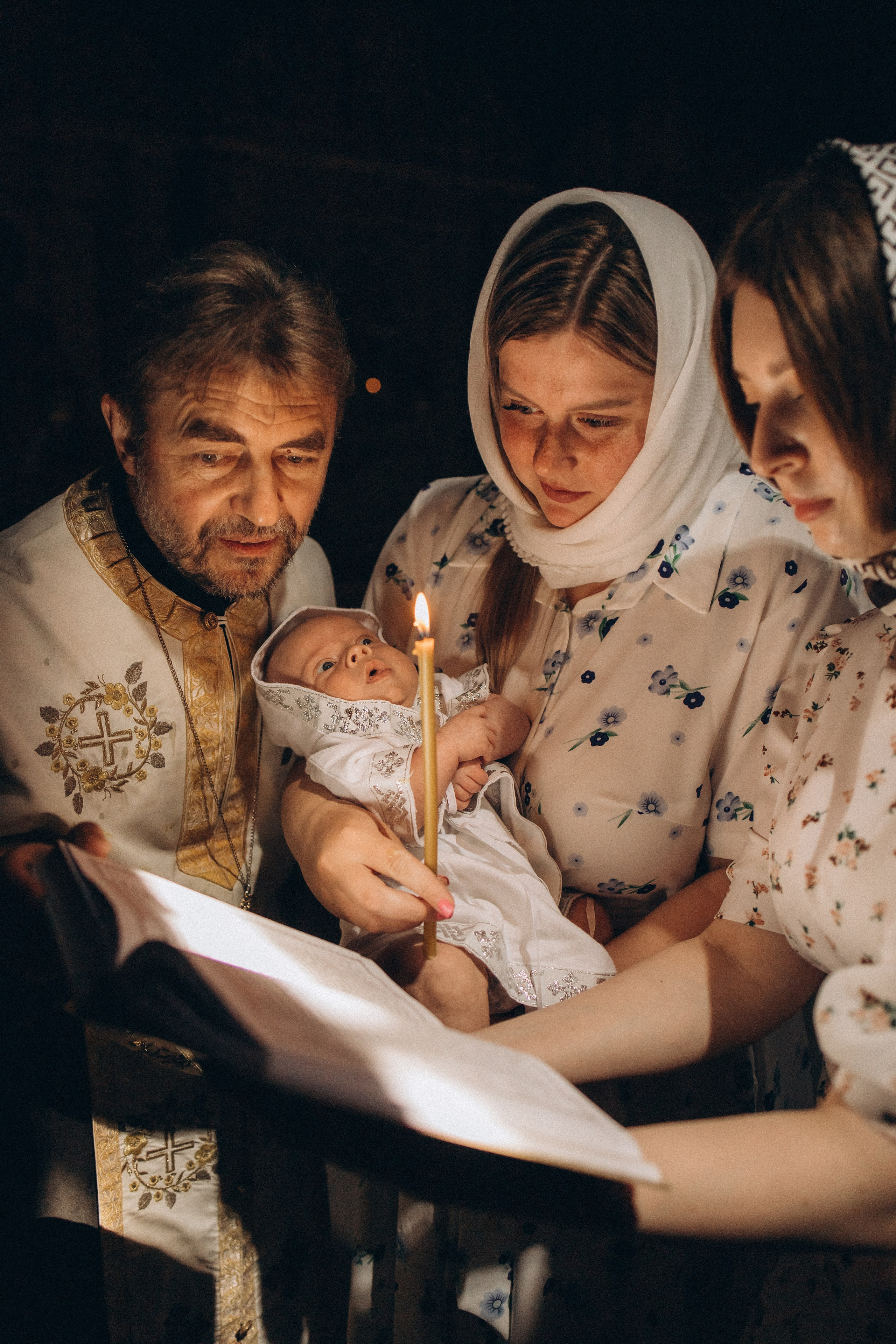 Крещение Леона. Семейный фотограф в Москве Аникина Наталья