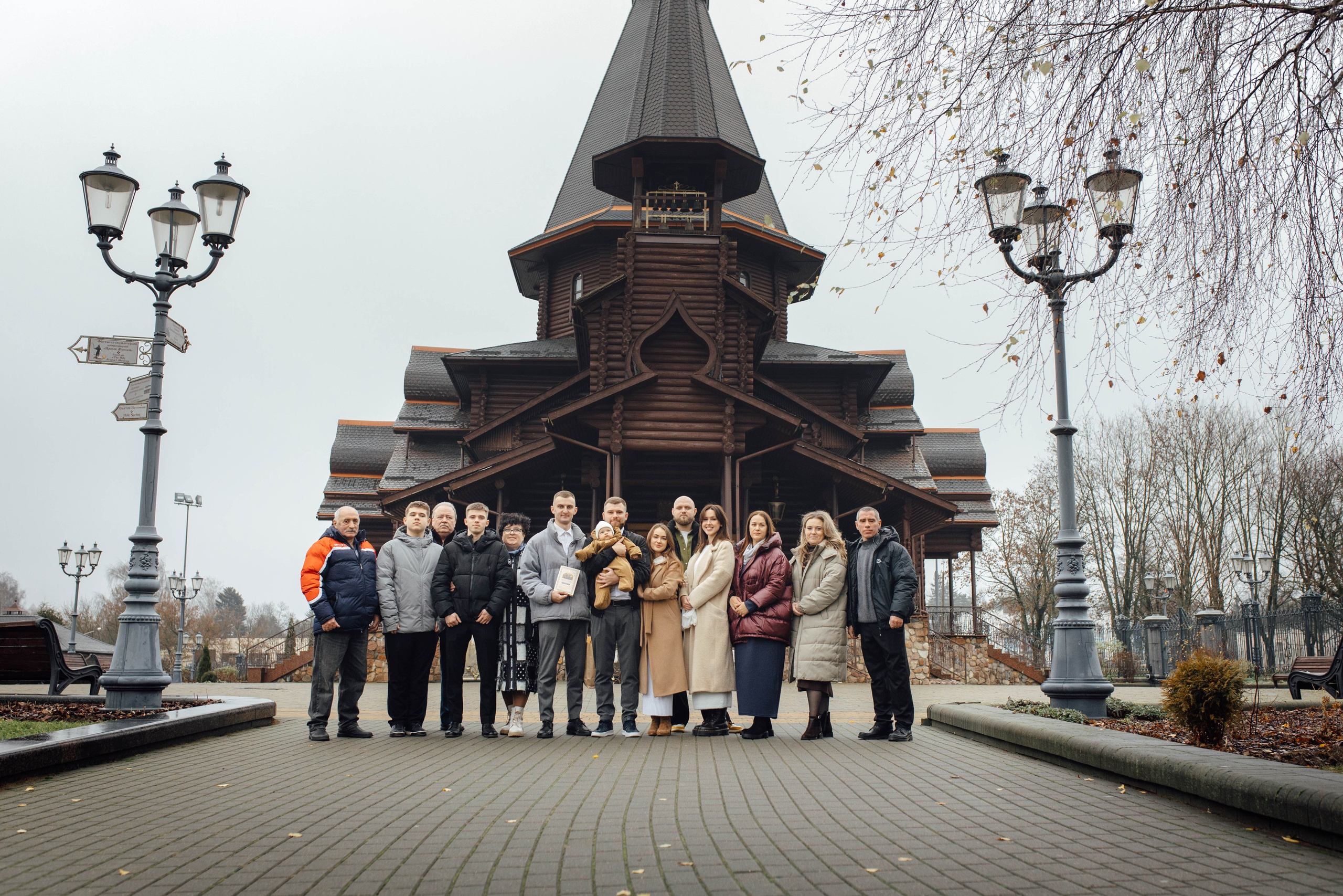 Крещение Демида, храм Святой Троицы, декабрь 2025