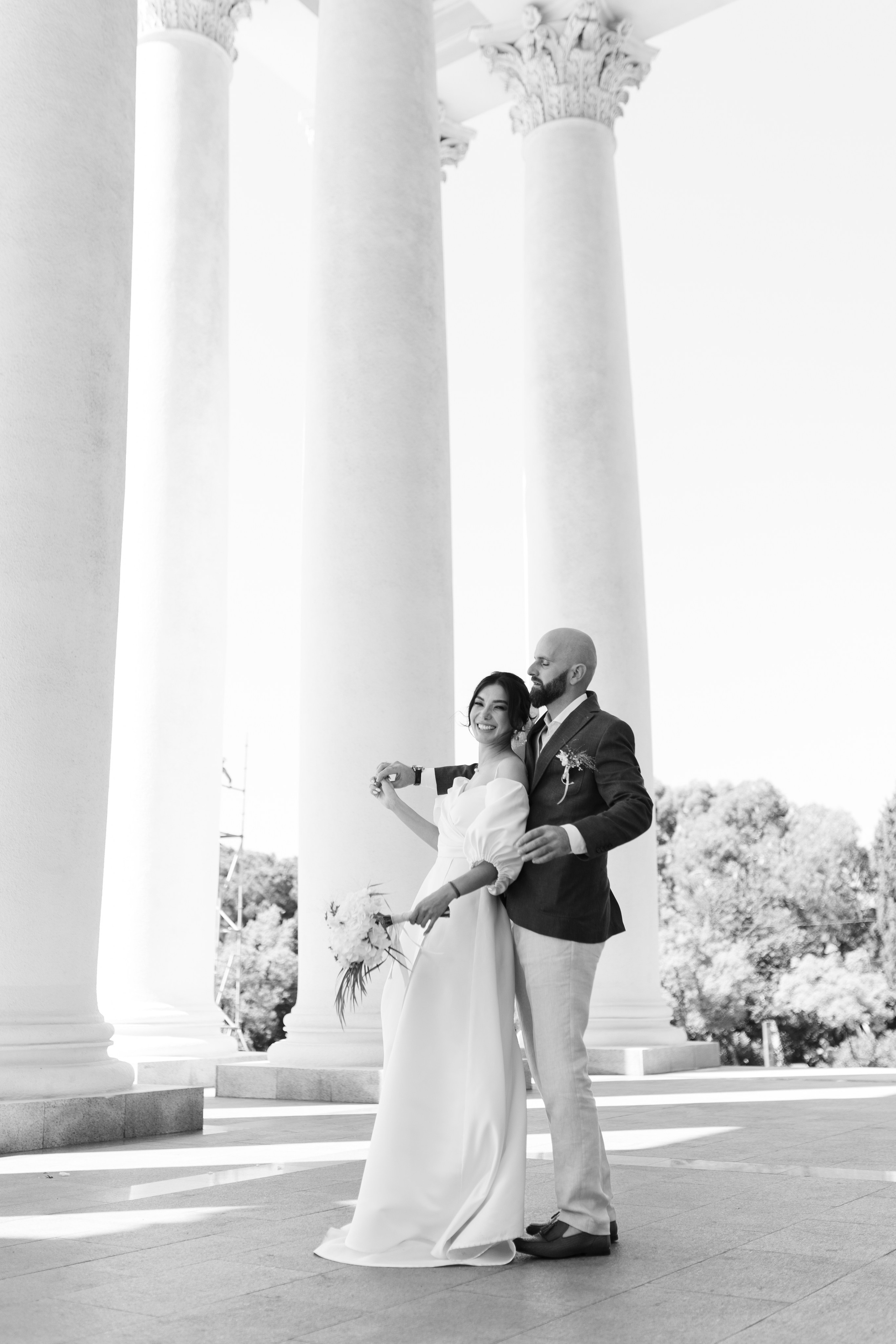 Морской порт. Свадебный портретный фотограф видеограф Кирилл Соборный в Сочи Адлере