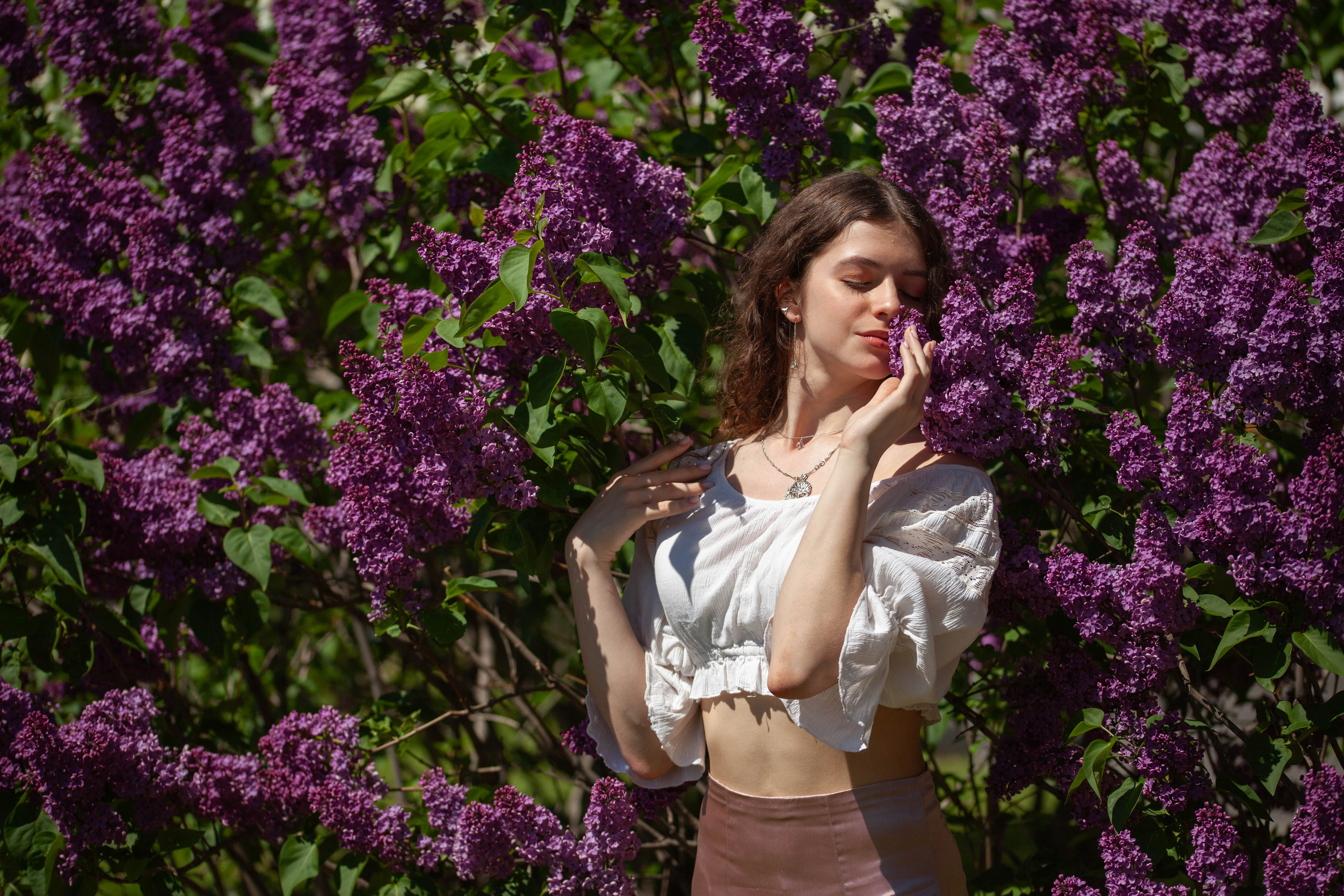 Фотосессия в цветении. LOVELY MEMORIES