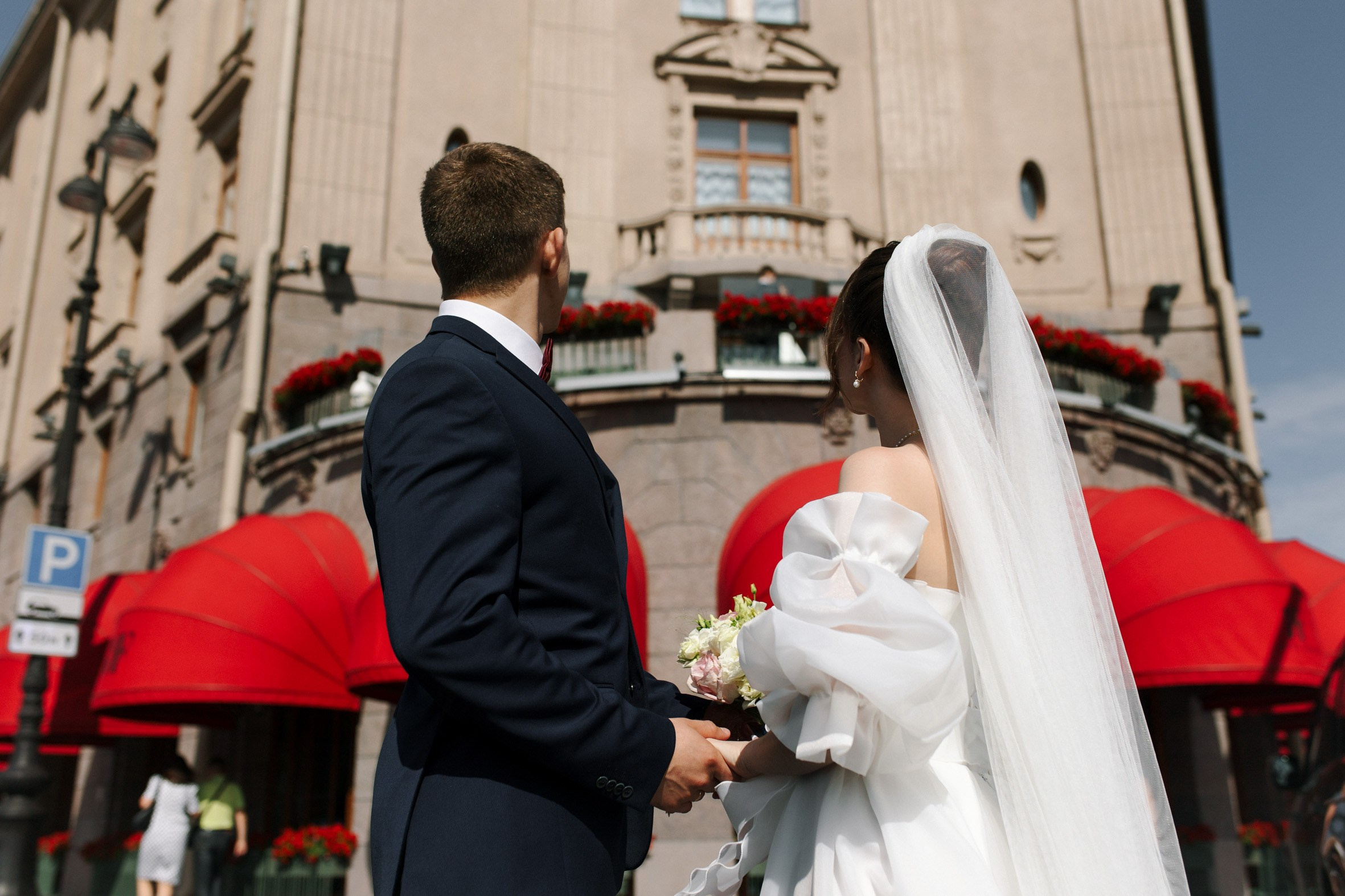 Свадебная фотосессия в Пушкине. Свадебный фотограф СПБ