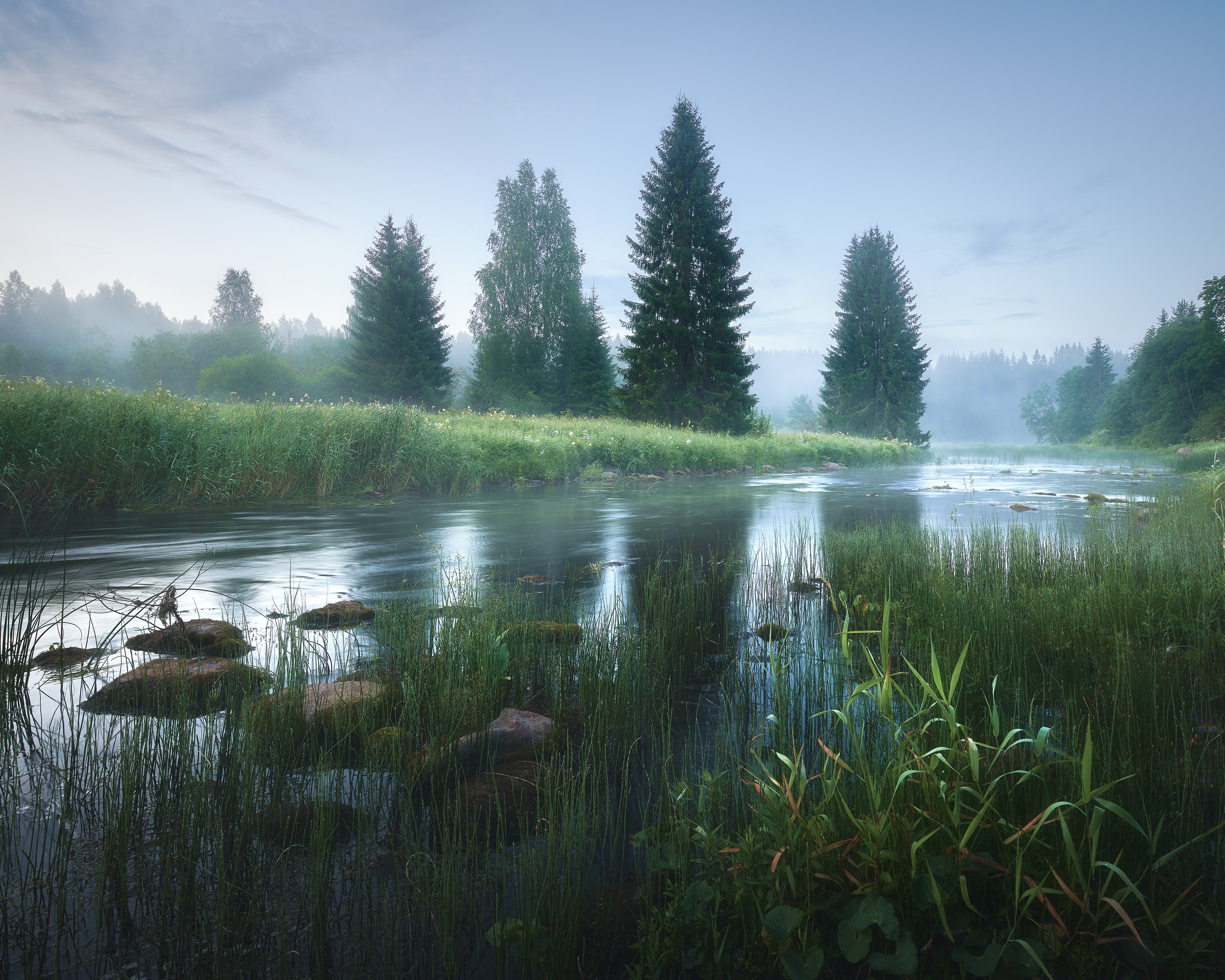 Заповедная река. Красота природы. Фотограф Кононов Антон