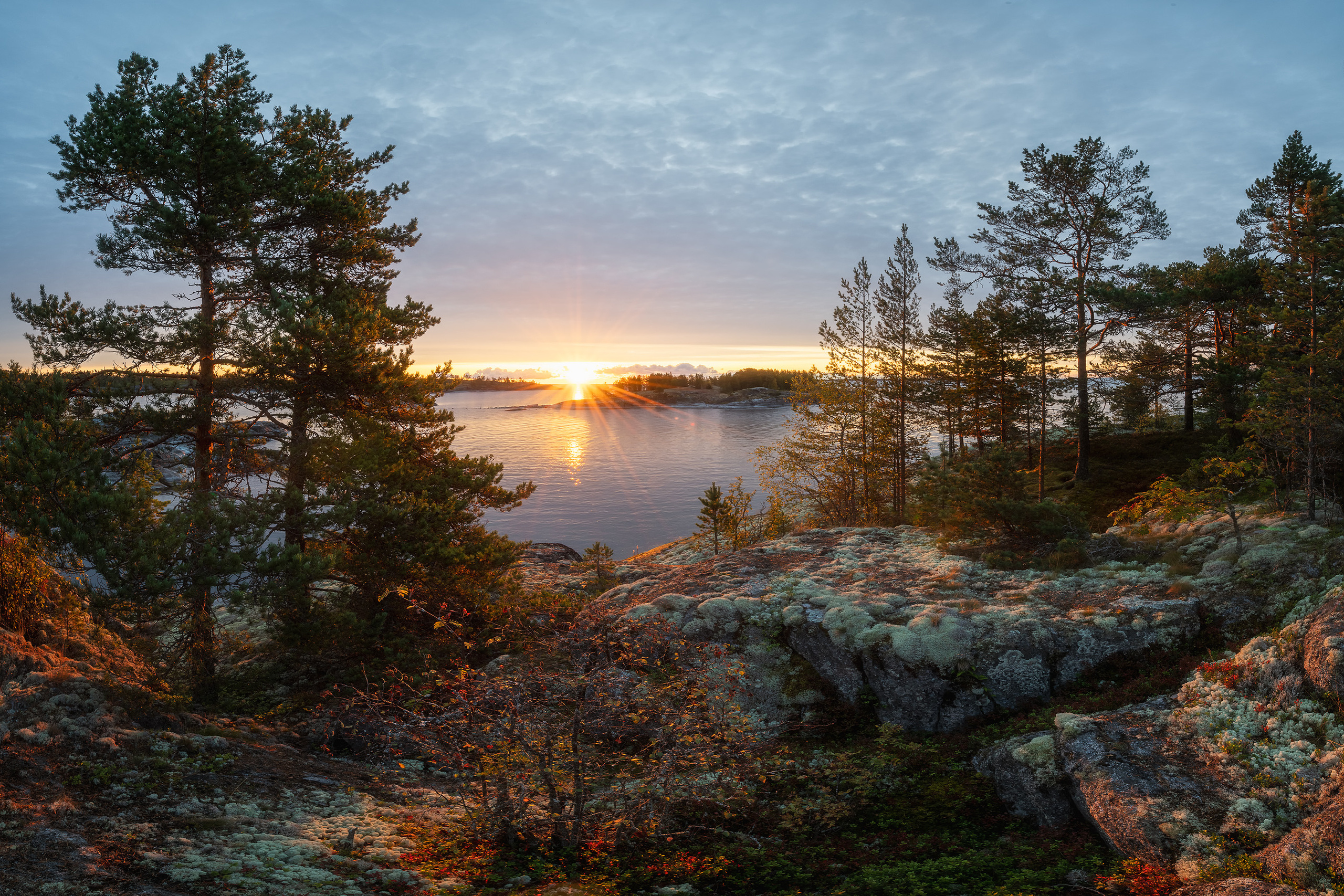 Lake Ladoga. The beauty of nature. Photographer Anton Kononov