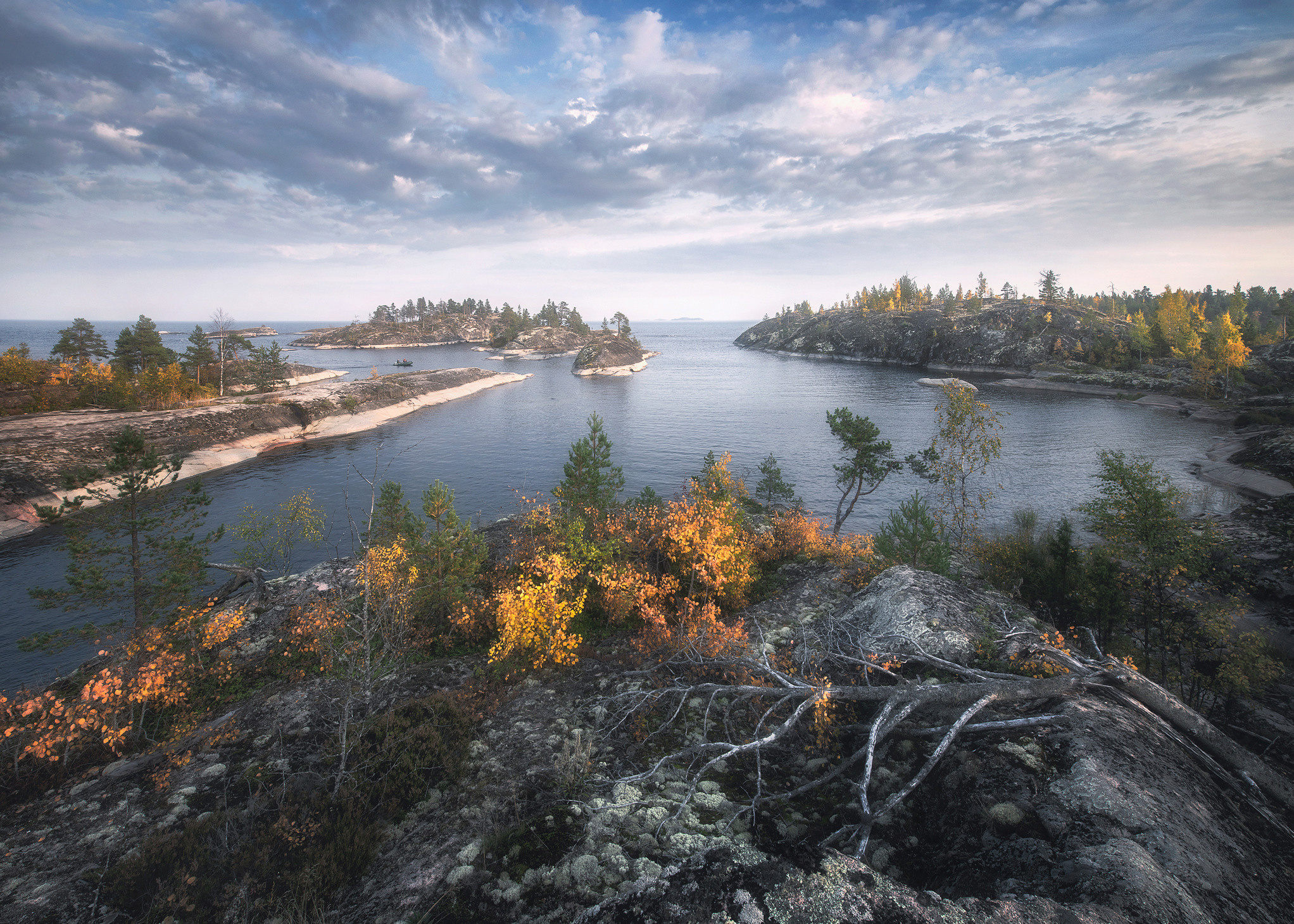Lake Ladoga. The beauty of nature. Photographer Anton Kononov
