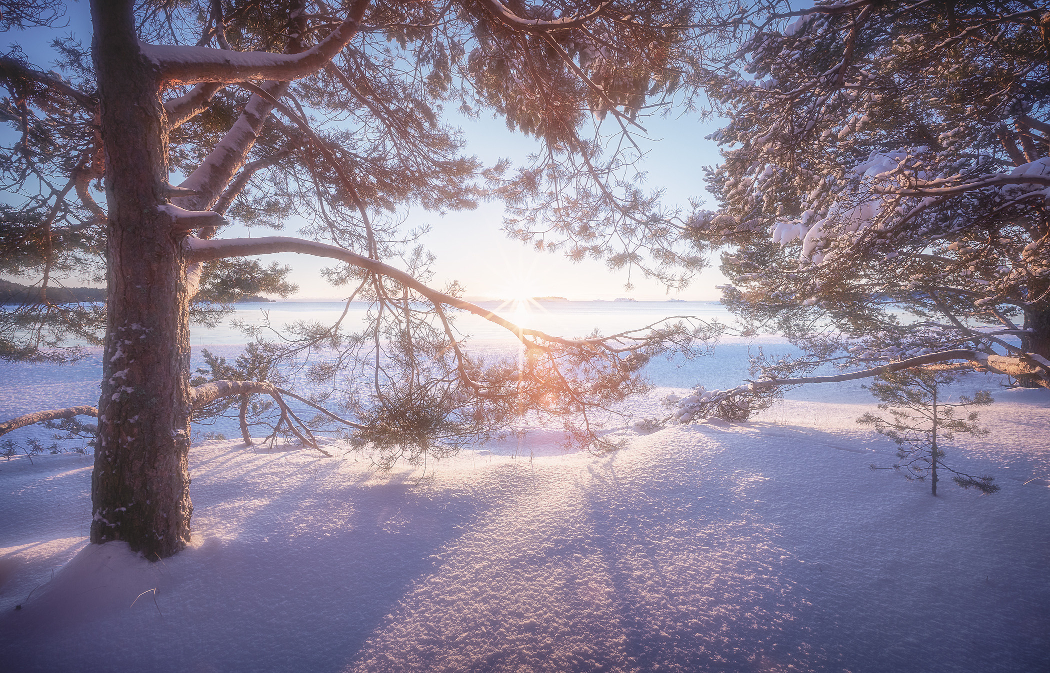 Lake Ladoga. The beauty of nature. Photographer Anton Kononov