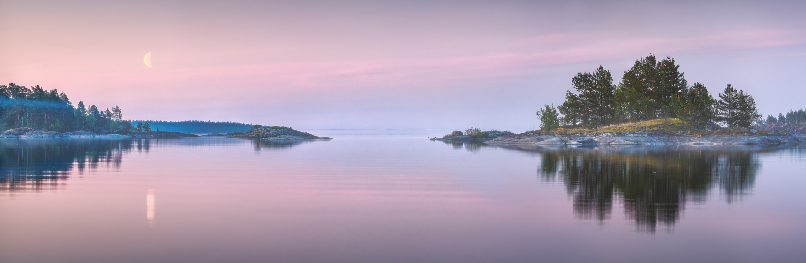 Lake Ladoga. The beauty of nature. Photographer Anton Kononov