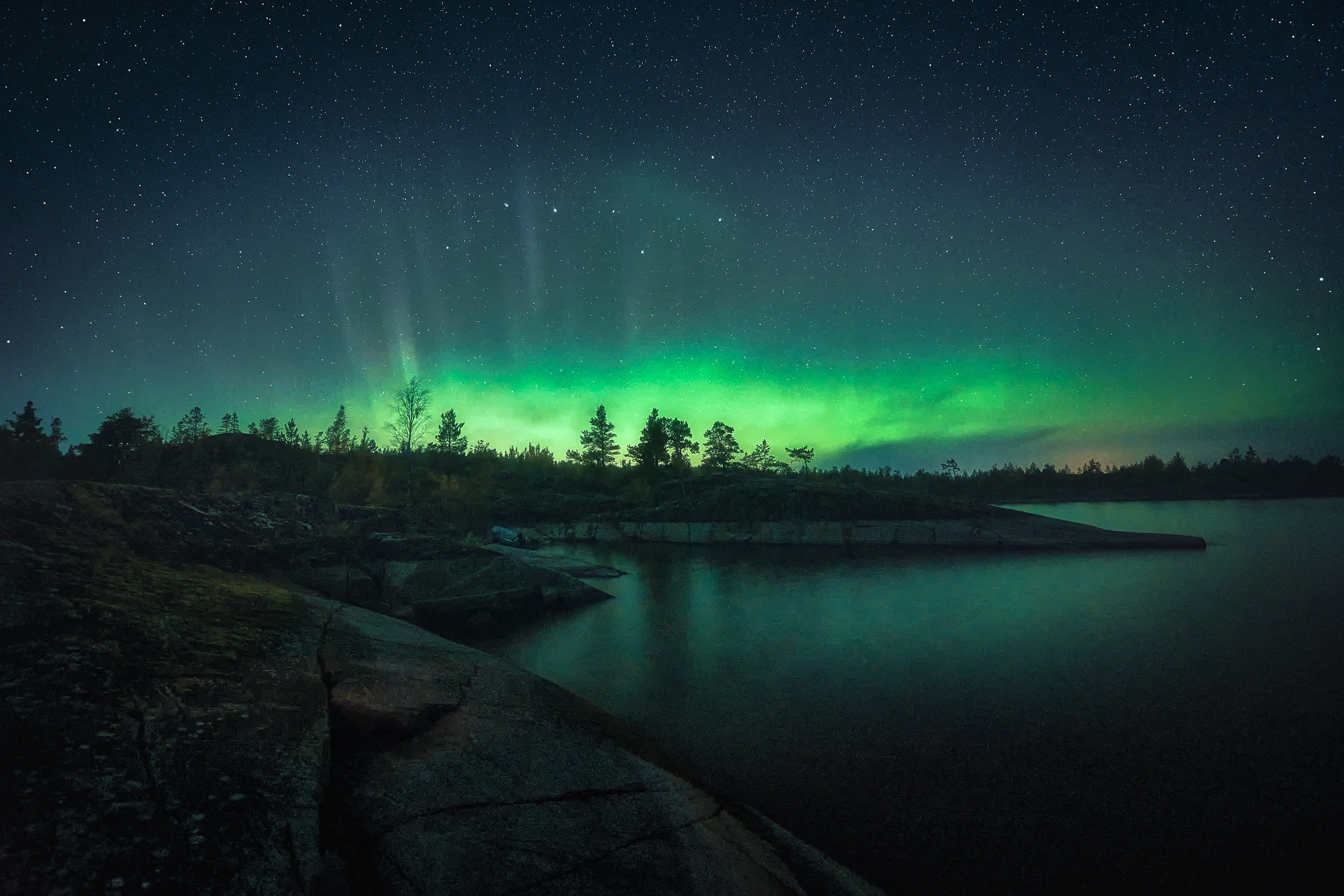 Lake Ladoga. The beauty of nature. Photographer Anton Kononov