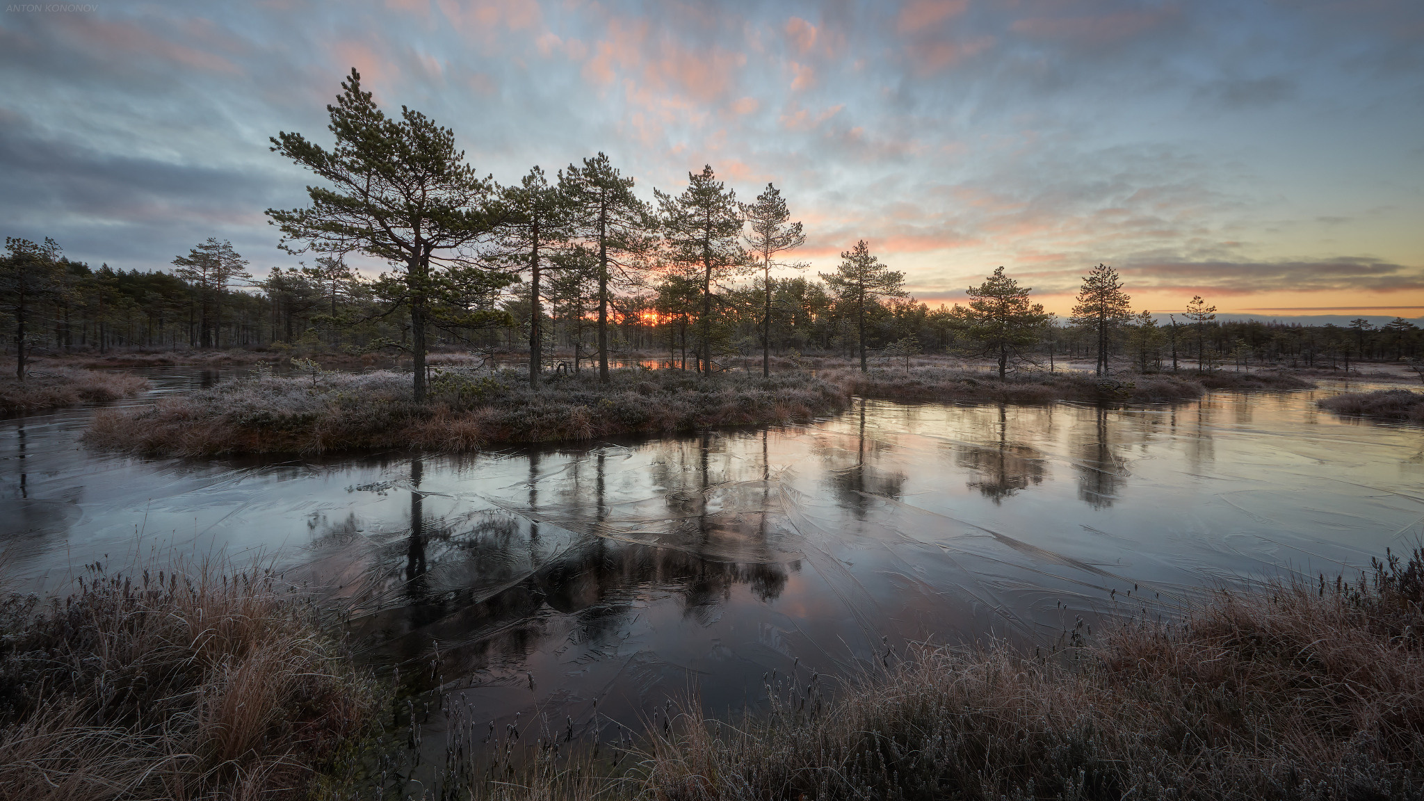 Озерно — болотные заповедники. Красота природы. Фотограф Кононов Антон