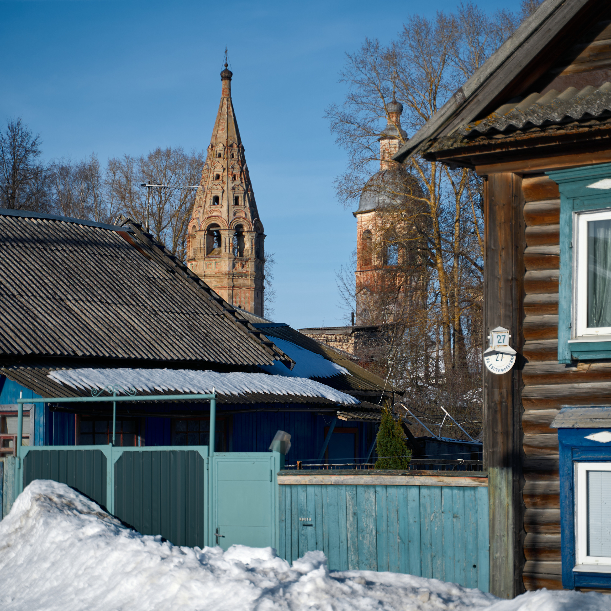Колокольня Воскресенской церкви