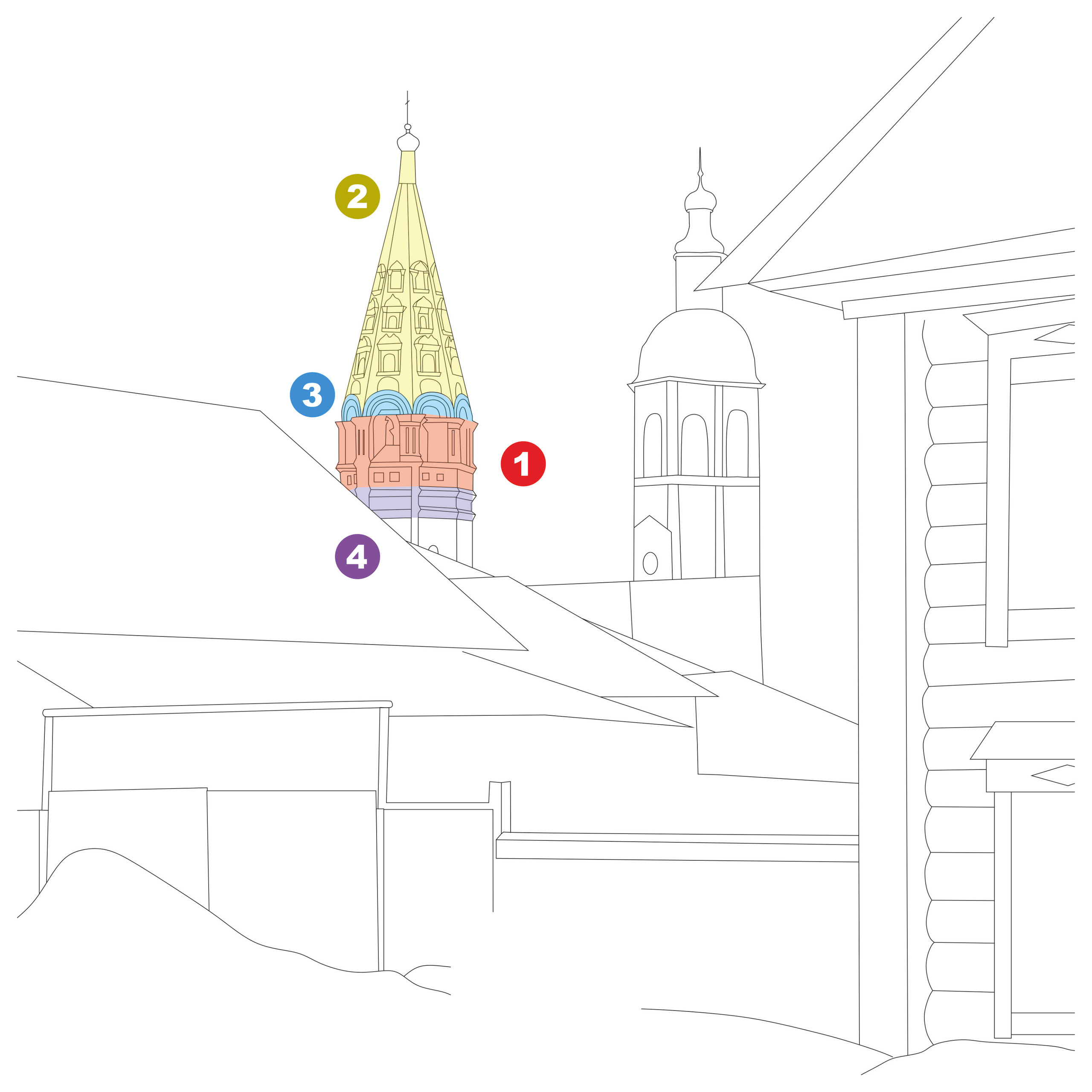 Колокольня Воскресенской церкви