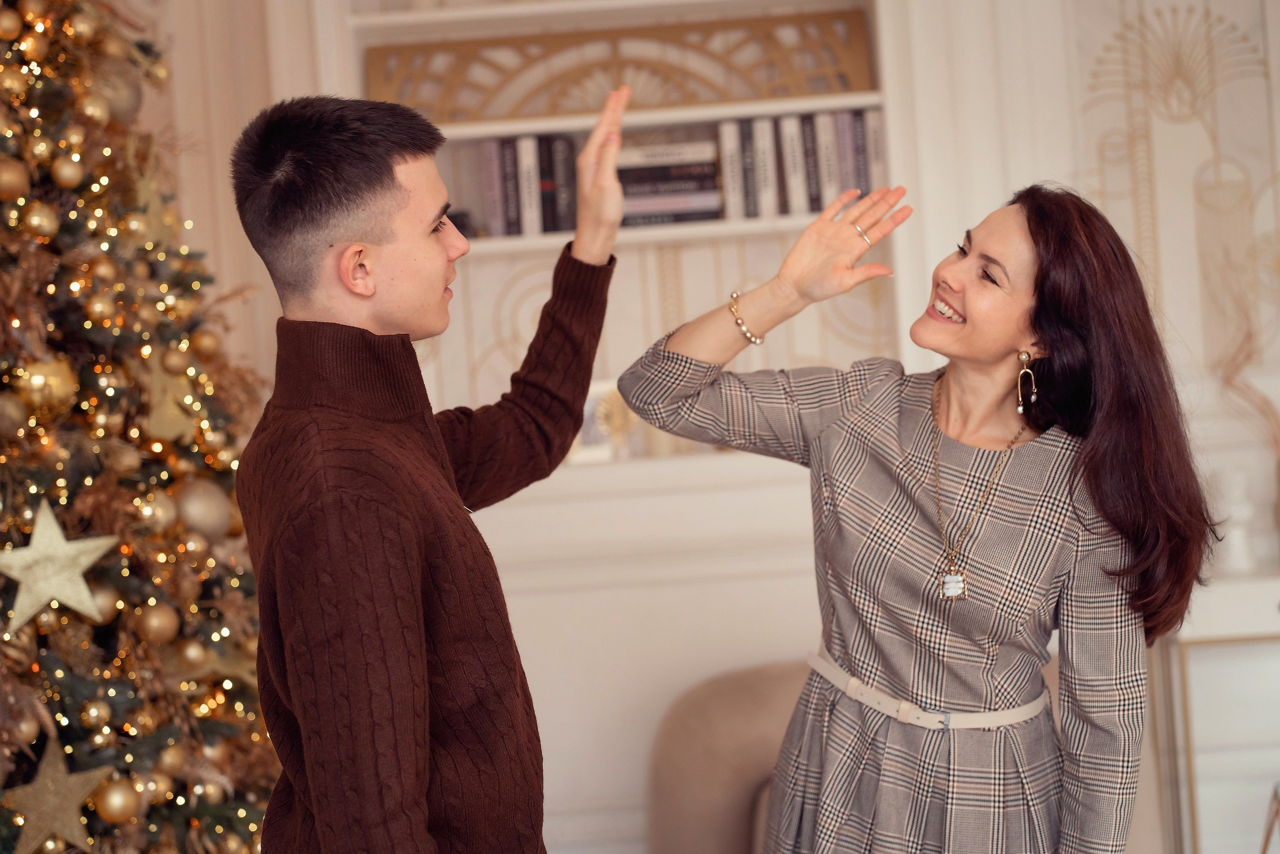 Новогодняя съёмка в Москве. Фотограф Ольга Чувалдина Москва