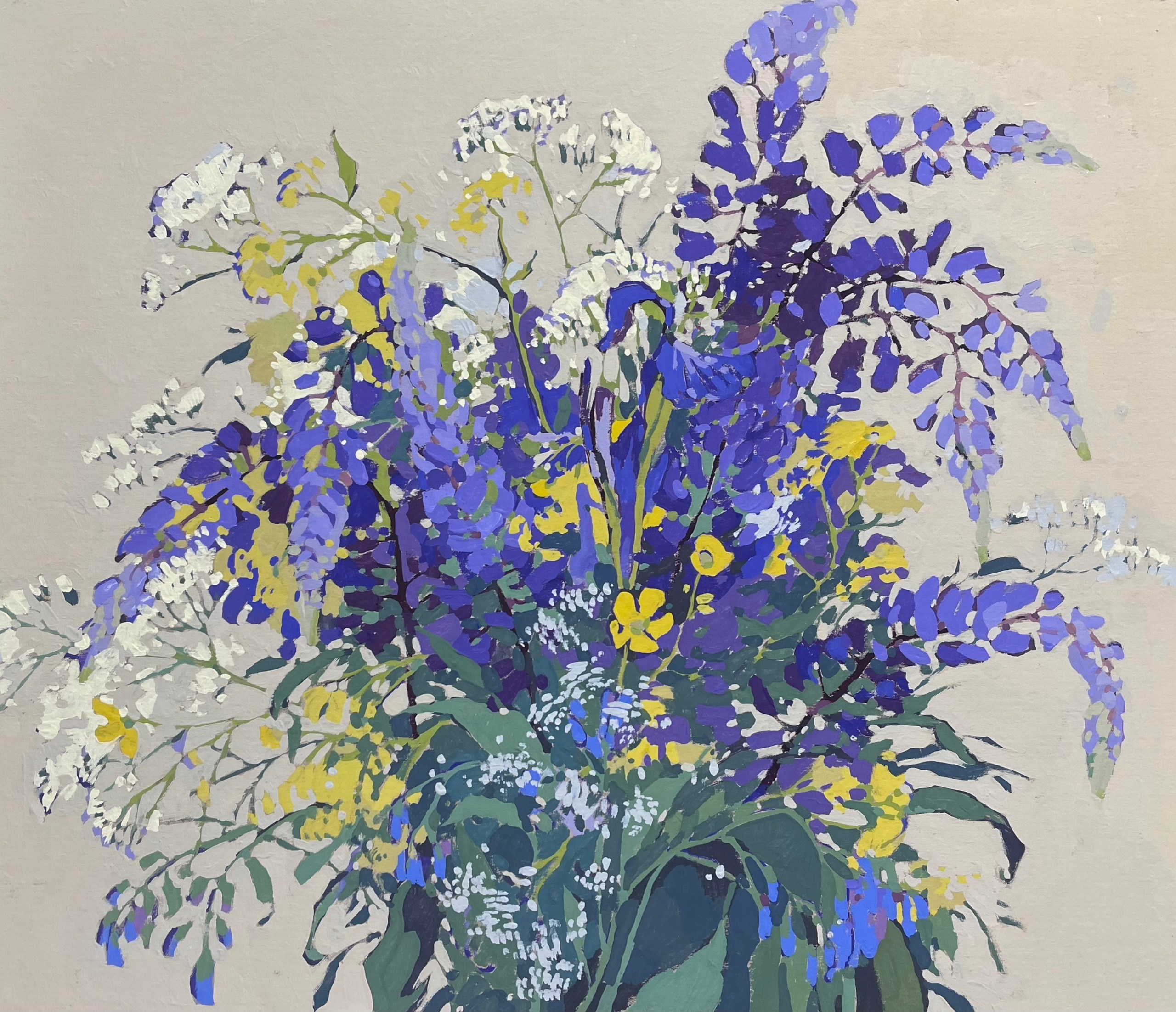 Цветы и натюрморты. Художница Лиза Владимирова