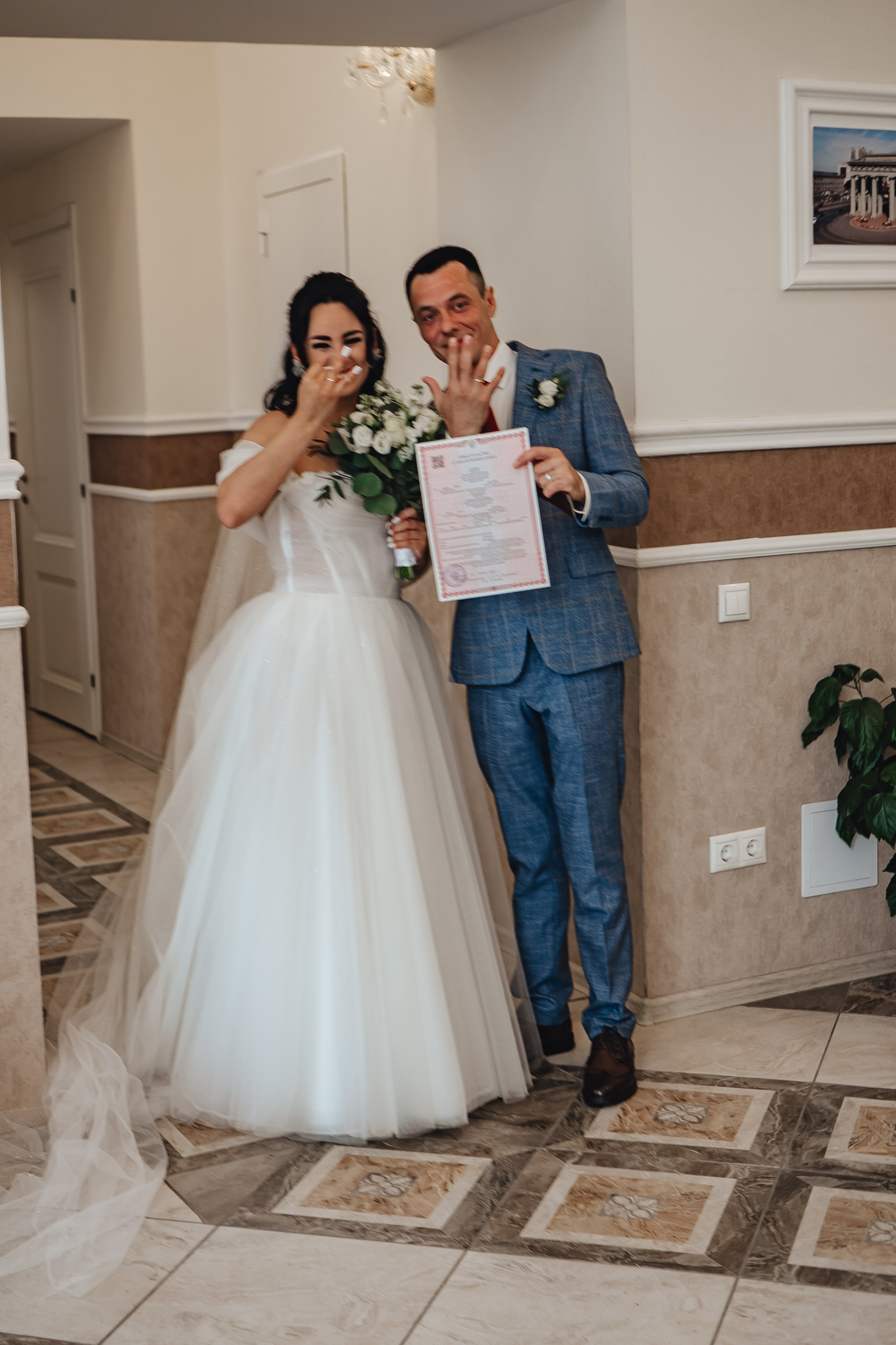 СВАДЕБНАЯ СЬЕМКА В ЗАГСЕ НА МОСКОВСКОМ ПРОСПЕКТЕ. Профессиональный фотограф, Санкт-Петербург — Виктория Богомолова