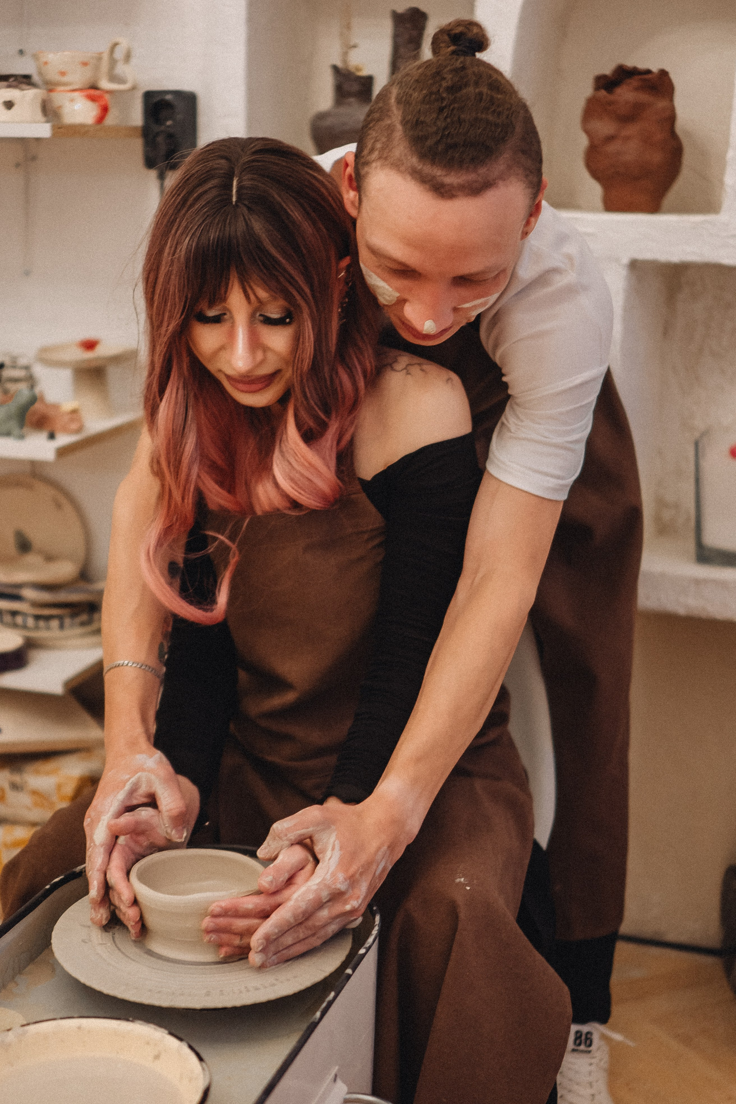 СВИДАНИЕ В ГОНЧАРНОЙ МАСТЕРСКОЙ. Профессиональный фотограф, Санкт-Петербург — Виктория Богомолова