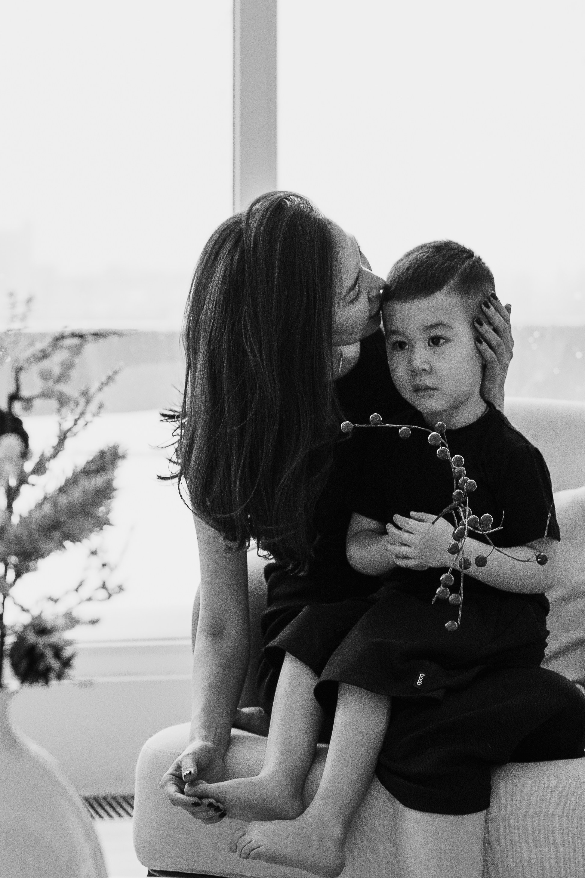 Гиляна и Данечка. Новогодняя история в студии. Фотограф Ольга Игорева