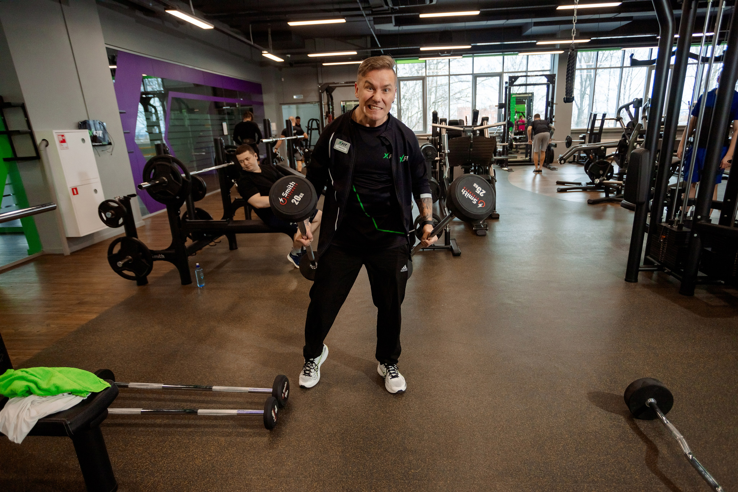 РЕПОРТАЖ: ФИТНЕСС-КЛУБ X-FIT. Профессиональный фотограф в Ижевске Леша Петров