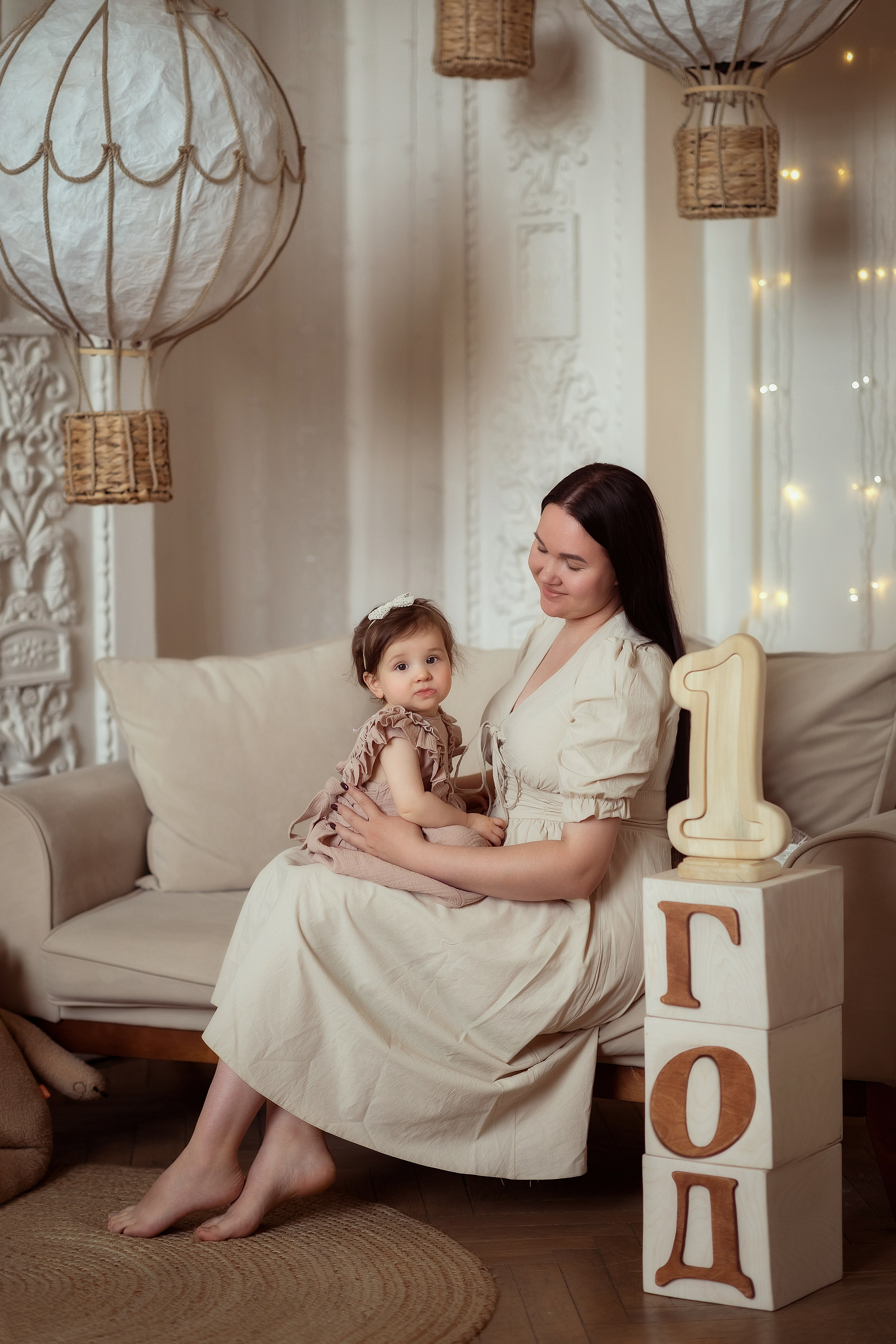 Агата 1 годик. Фотограф на крещение и венчание