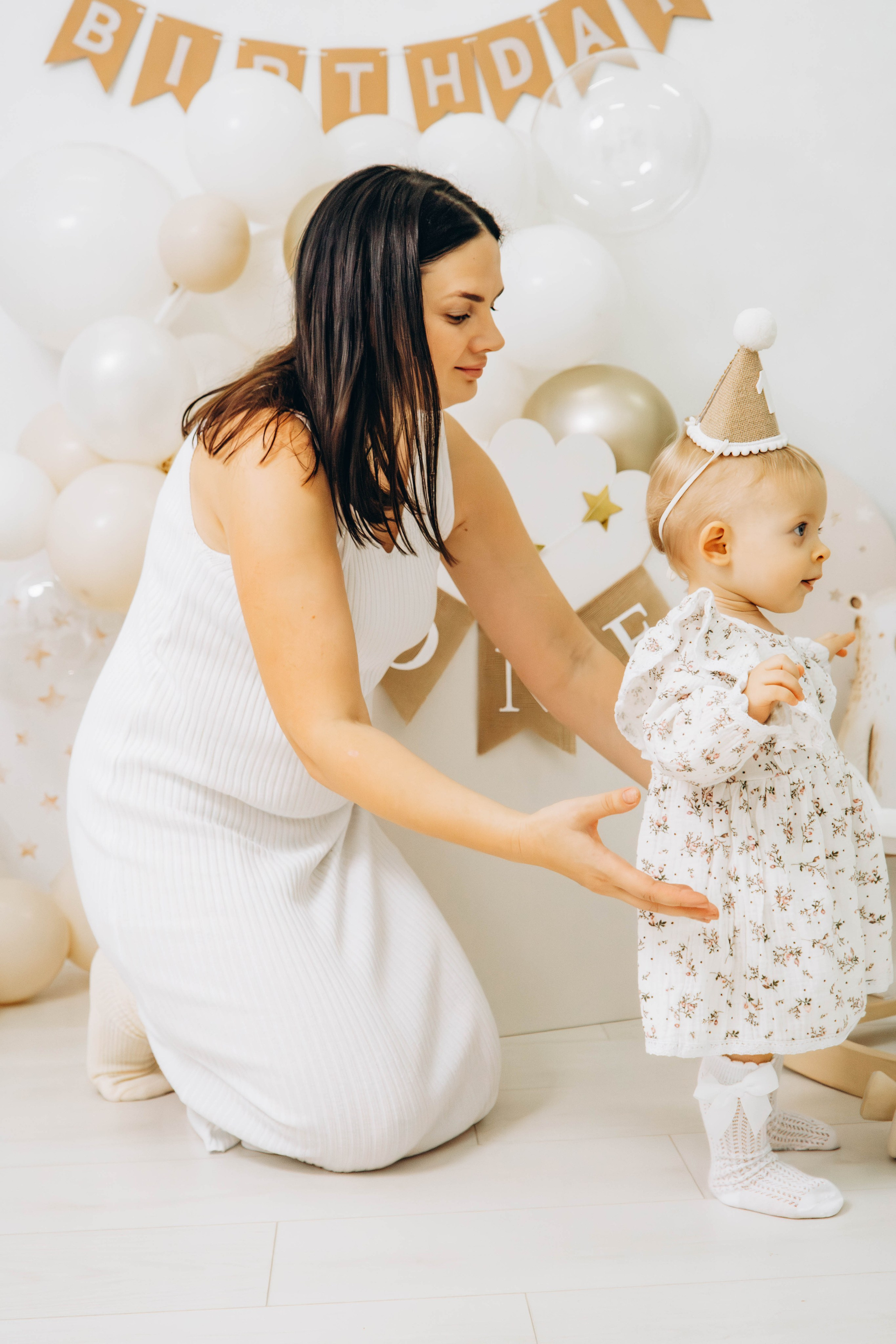 Съемка на годик малышки. Студия «LuLu». Фотограф Москва Валерия Веденина