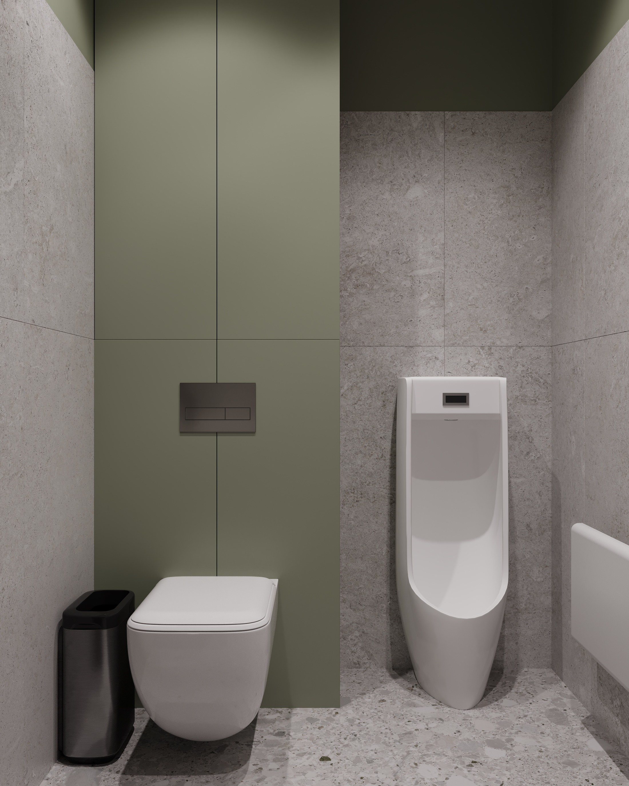 Офис компании «Мединвест». Дизайн интерьера, 3D-визуализация Владивосток