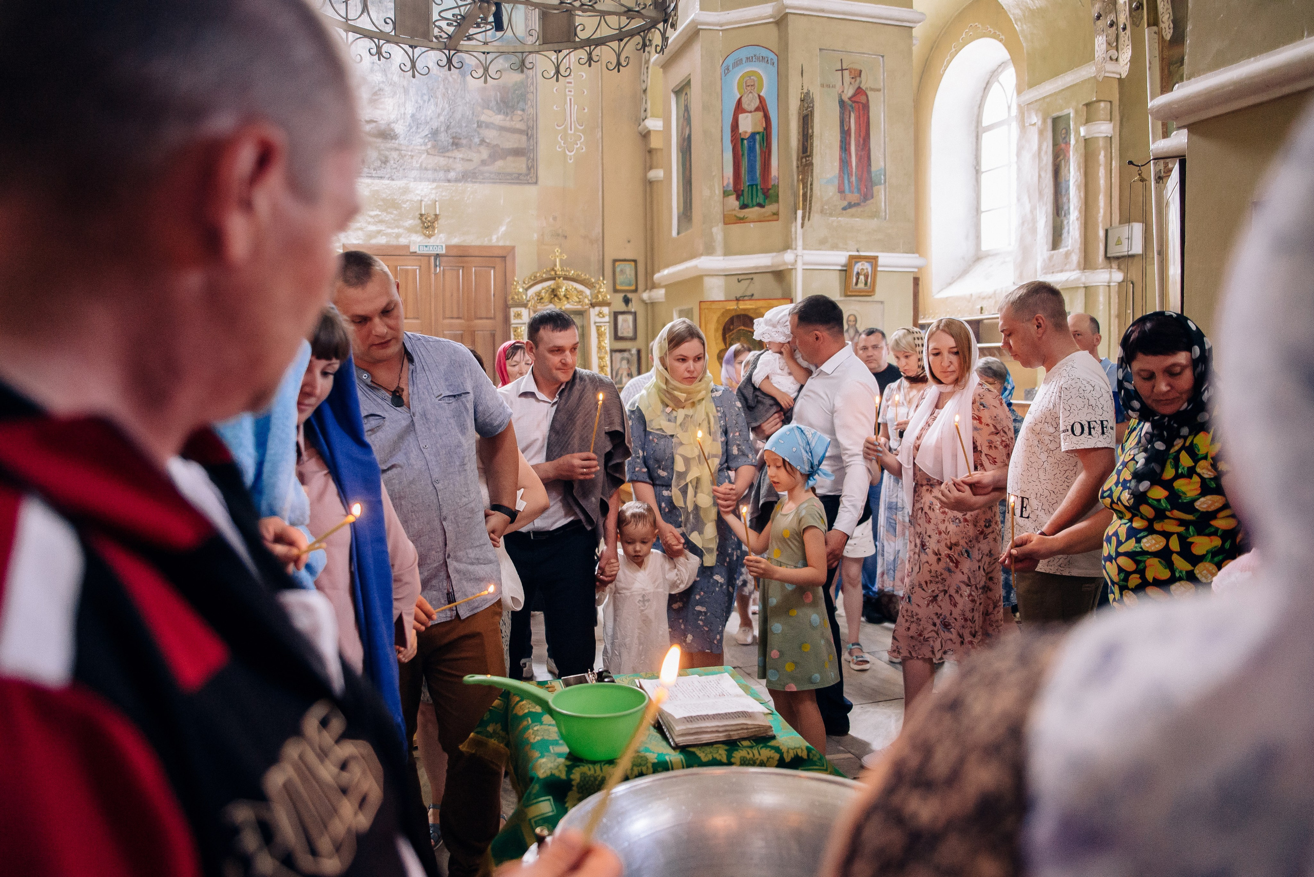 Таинство крещения Маргариты и Ивана. Фотограф — МАРИЯ МЕДВЕДЕВА