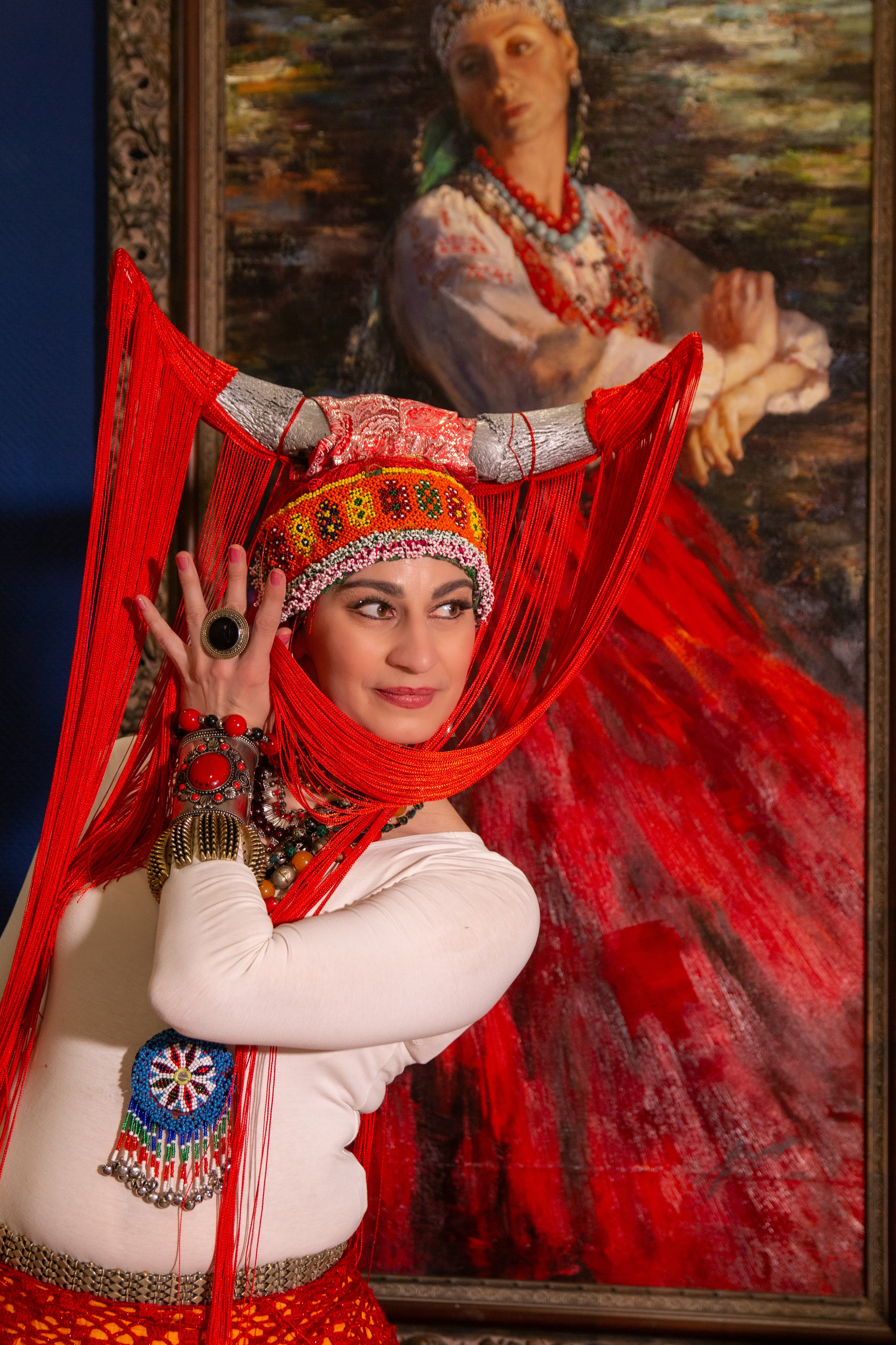 Танец в музее. Музей славянской мифологии. Модель Лана Чернявская. Ваш фотограф Северск | Томск