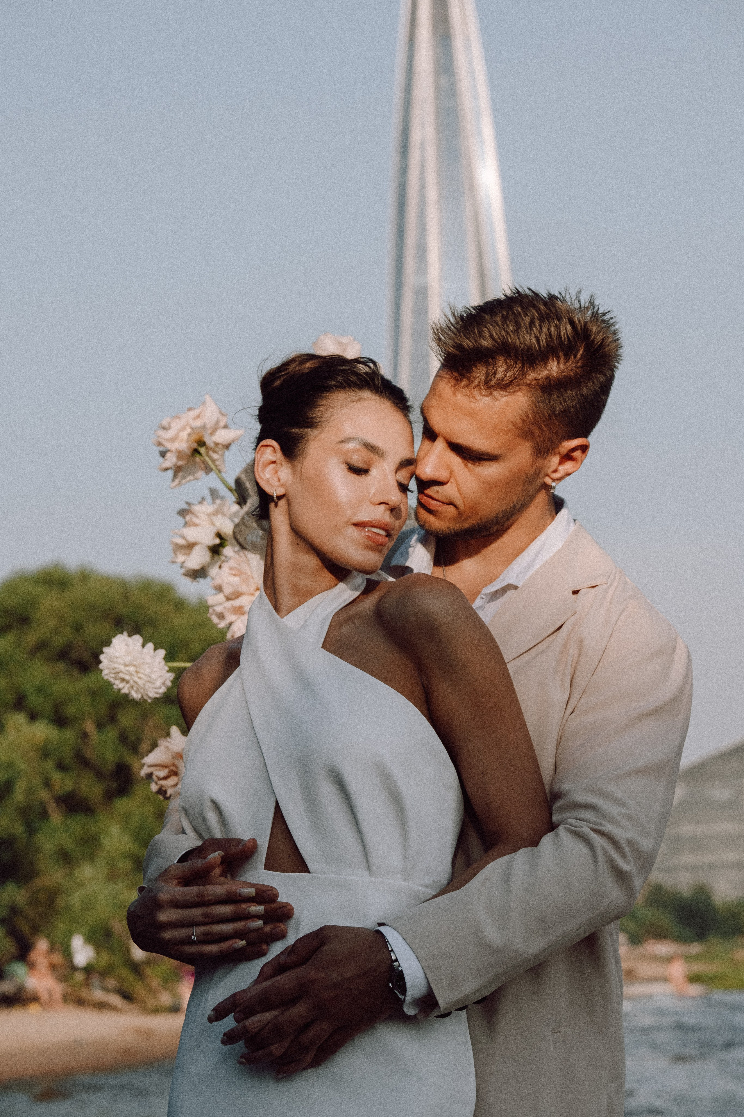 СВАДЕБНАЯ ФОТОСЕССИЯ ВЫЕЗДНОЙ ЦЕРЕМОНИИ (ФИНСКИЙ ЗАЛИВ). Профессиональный фотограф, Санкт-Петербург — Виктория Богомолова