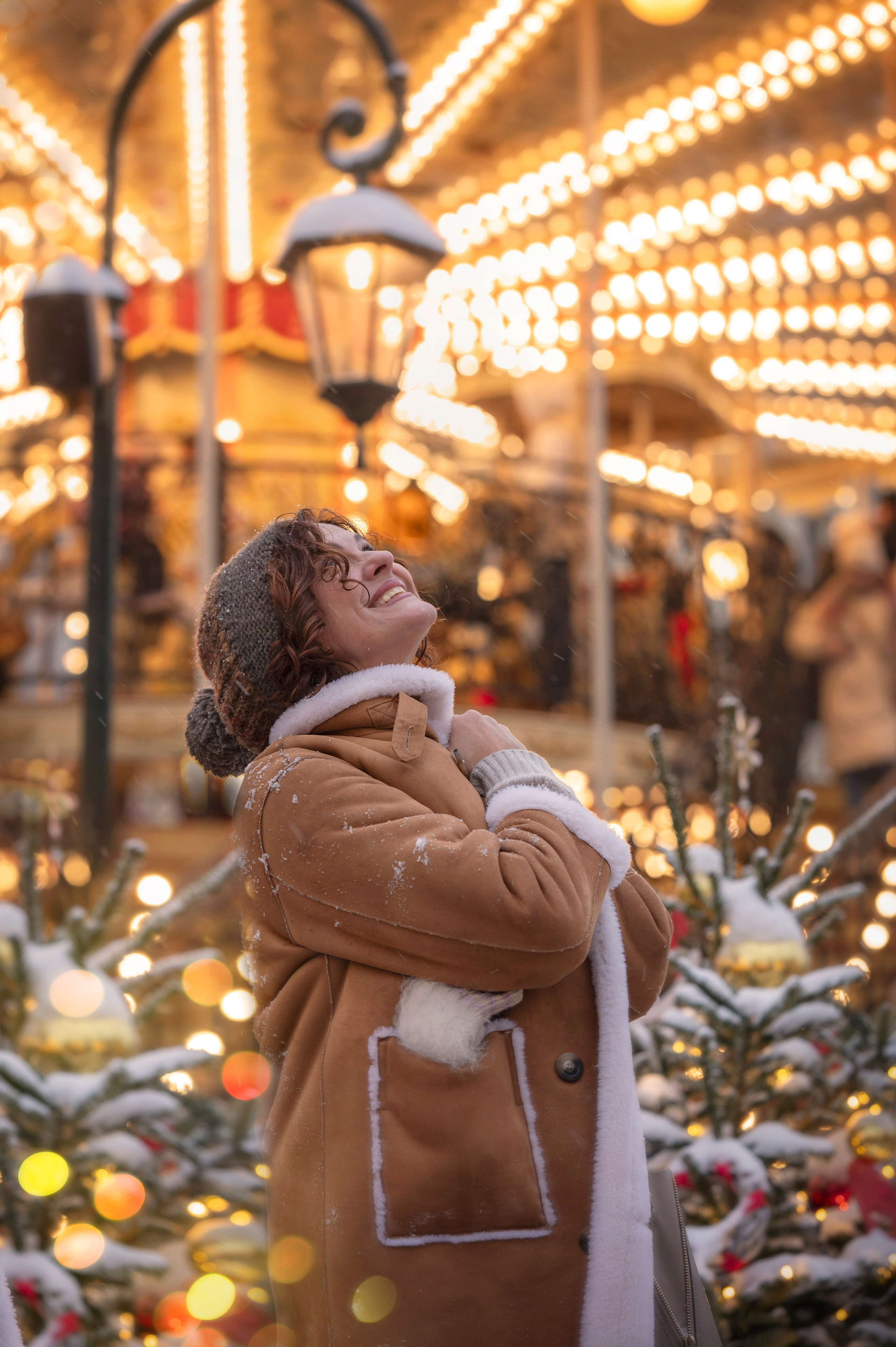 Новогодняя прогулка по Москве. Детский и семейный фотограф