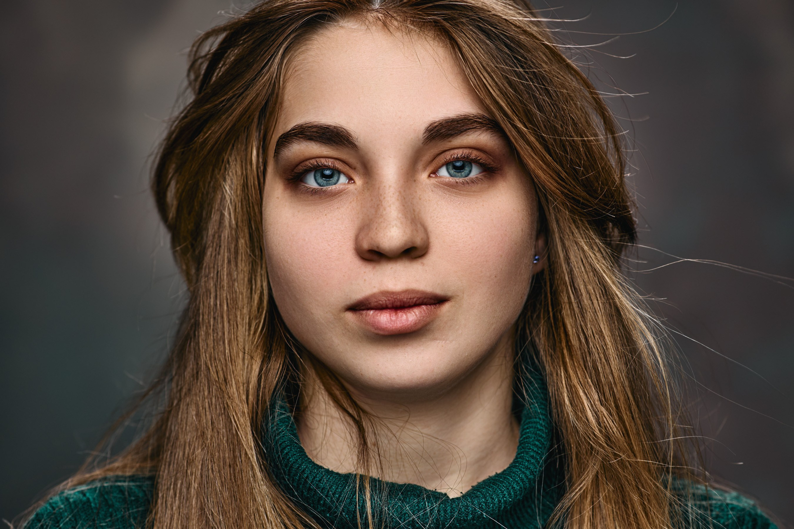 Женский портрет. Виктория. Фотосессия в Efimov Studio. Портретный фотограф во Владивостоке Сергей Ефимов. #СергейЕфимовФото