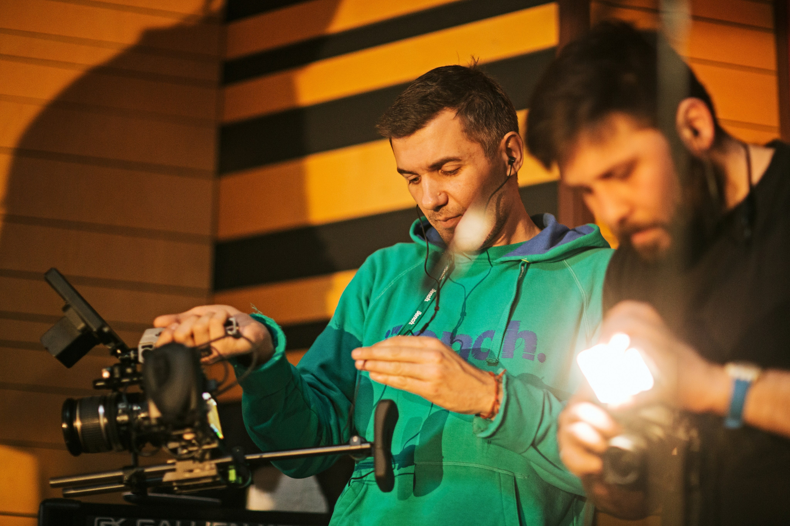 DTH студия, бекстейдж лайф-концерта, Москва. Анна Атаян Фотограф