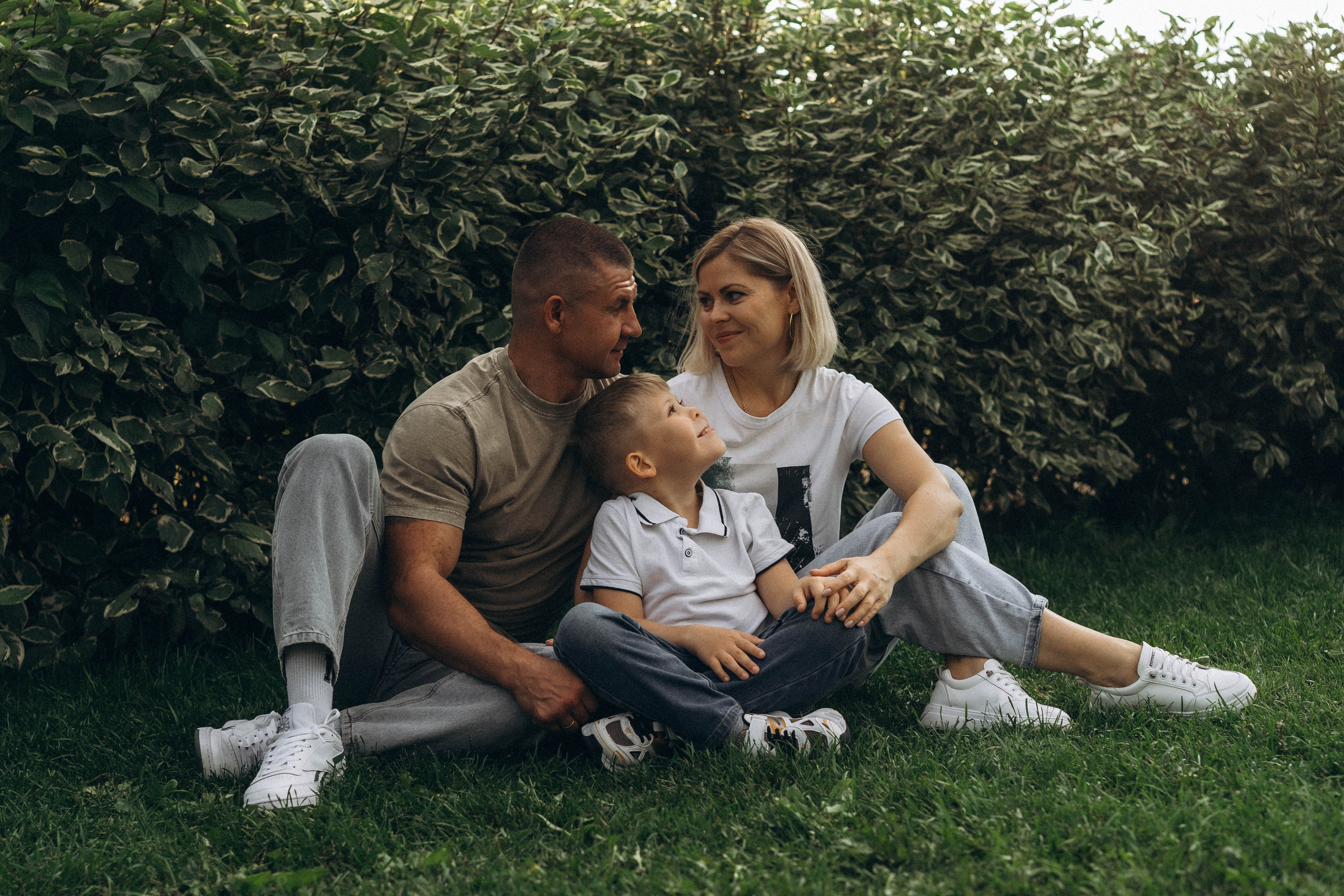 Семейная сьемка в парке. Фотограф Екатеринбург Кокшарова Александра