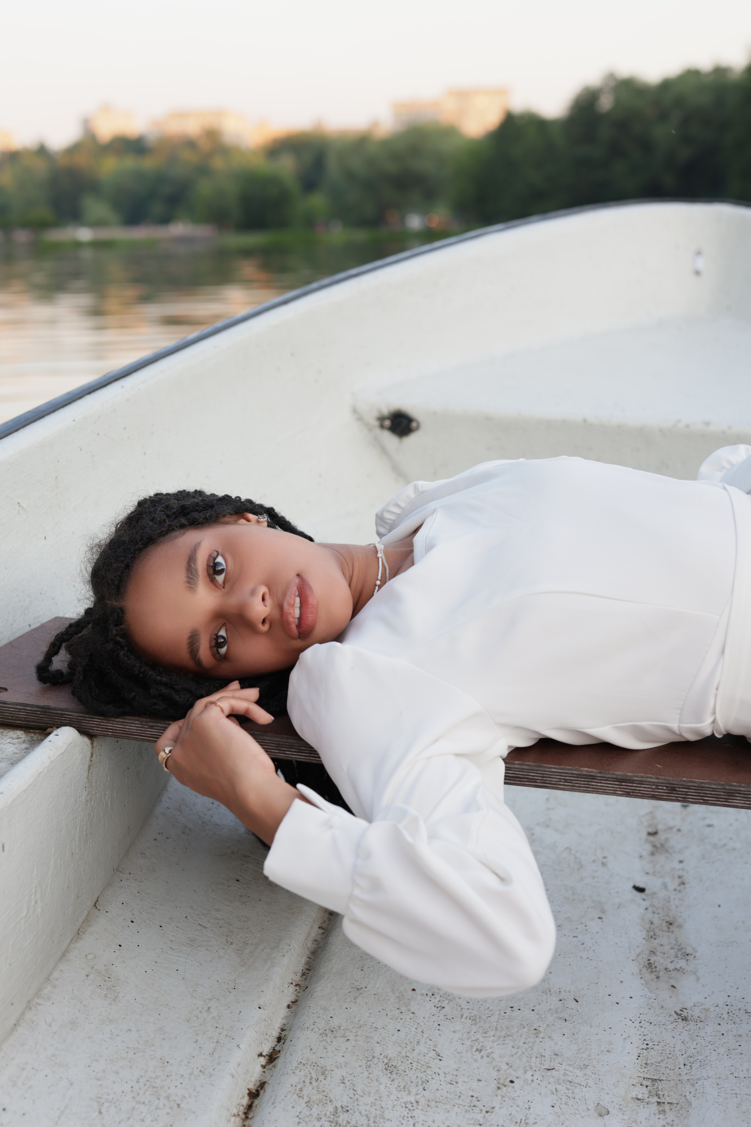 Фотосессия на лодке. Фотограф Екатерина Васечкина