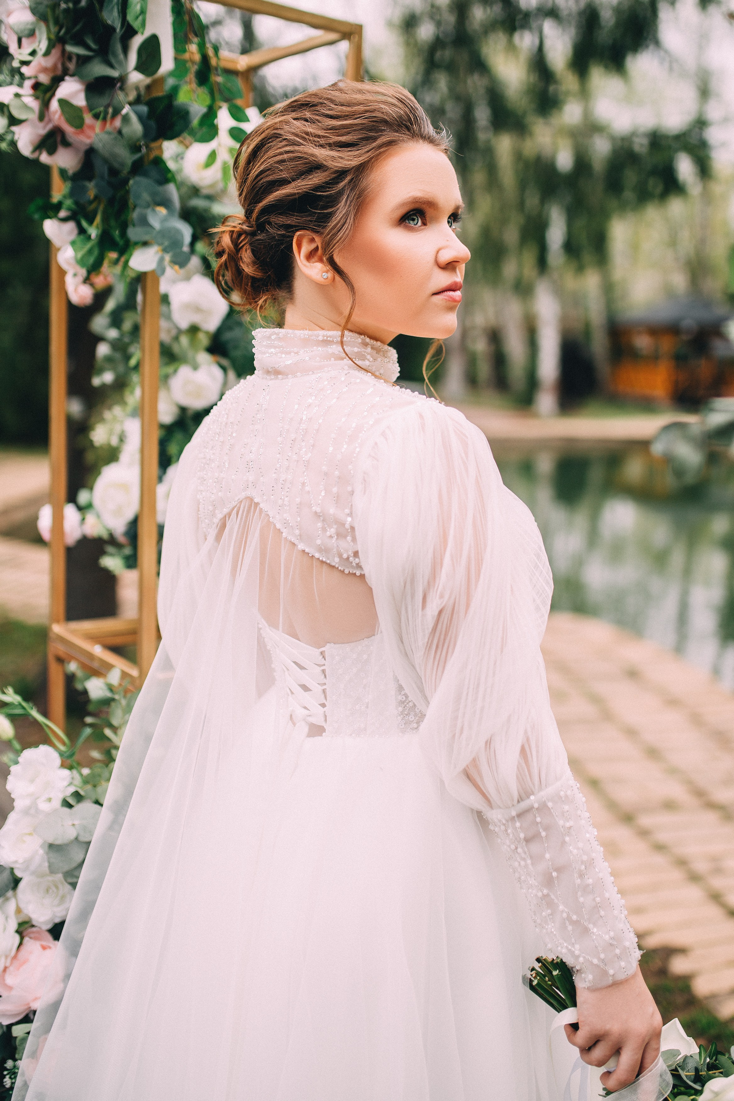 Свадьба Ани и Андрея за городом. Фотограф Дарья Воскресенская в Москве