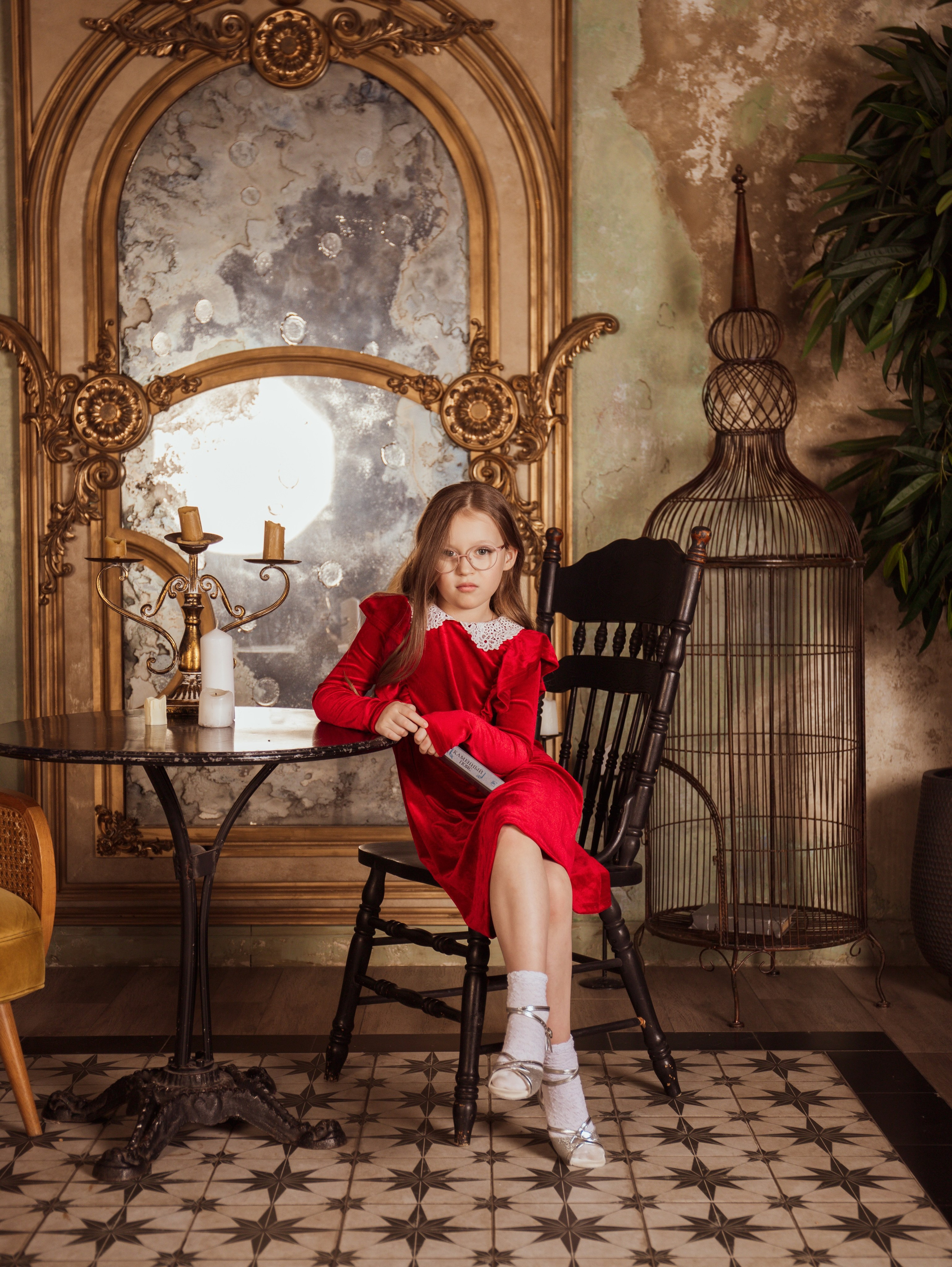 Мама с дочкой, новогодняя сьемка. Свадебный и семейный фотограф в Москве Мила Широких