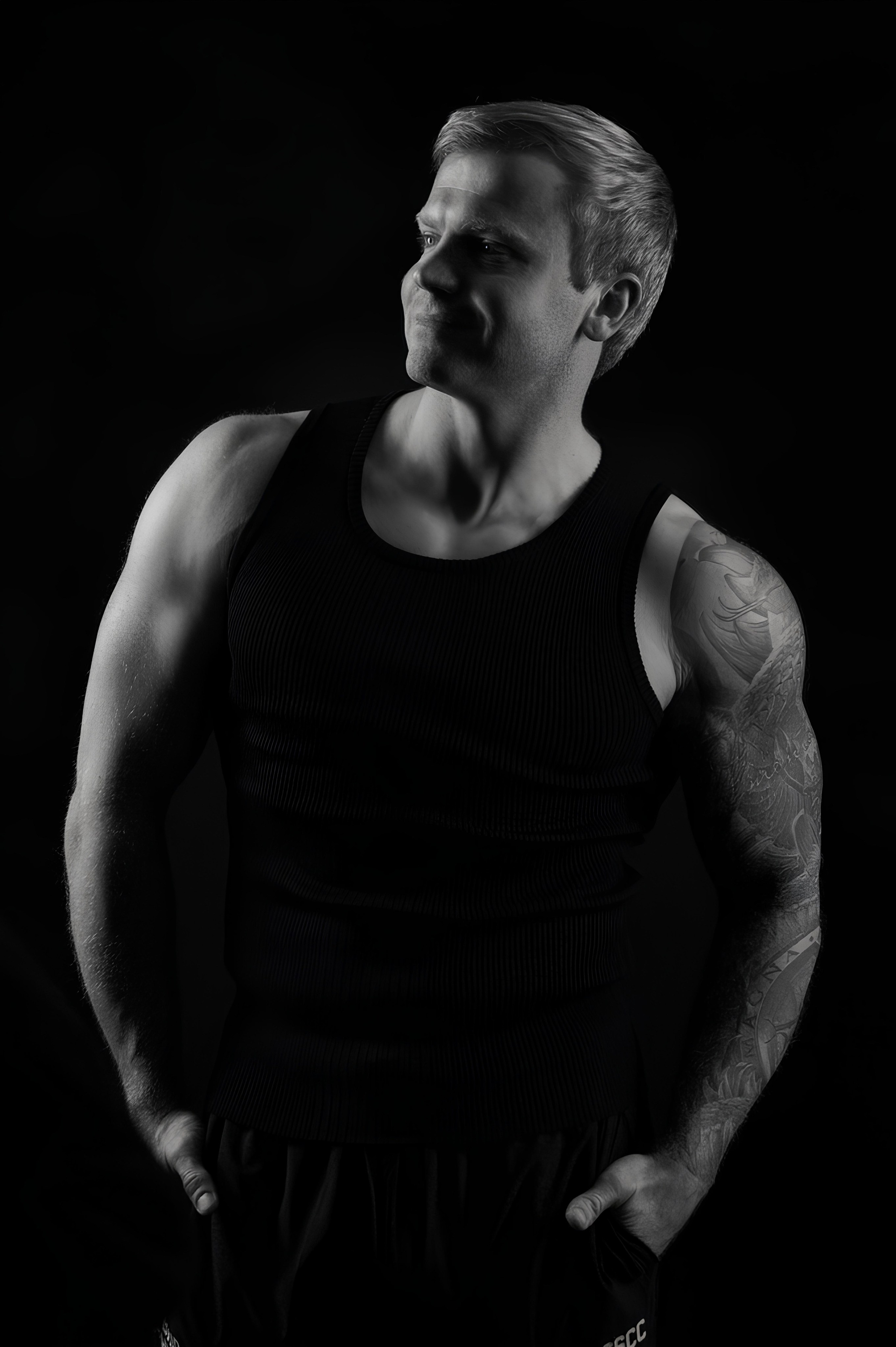 «Спортсмен ЧБ». Фотограф в Санкт-Петербурге — фотопрогулки и фотосессии