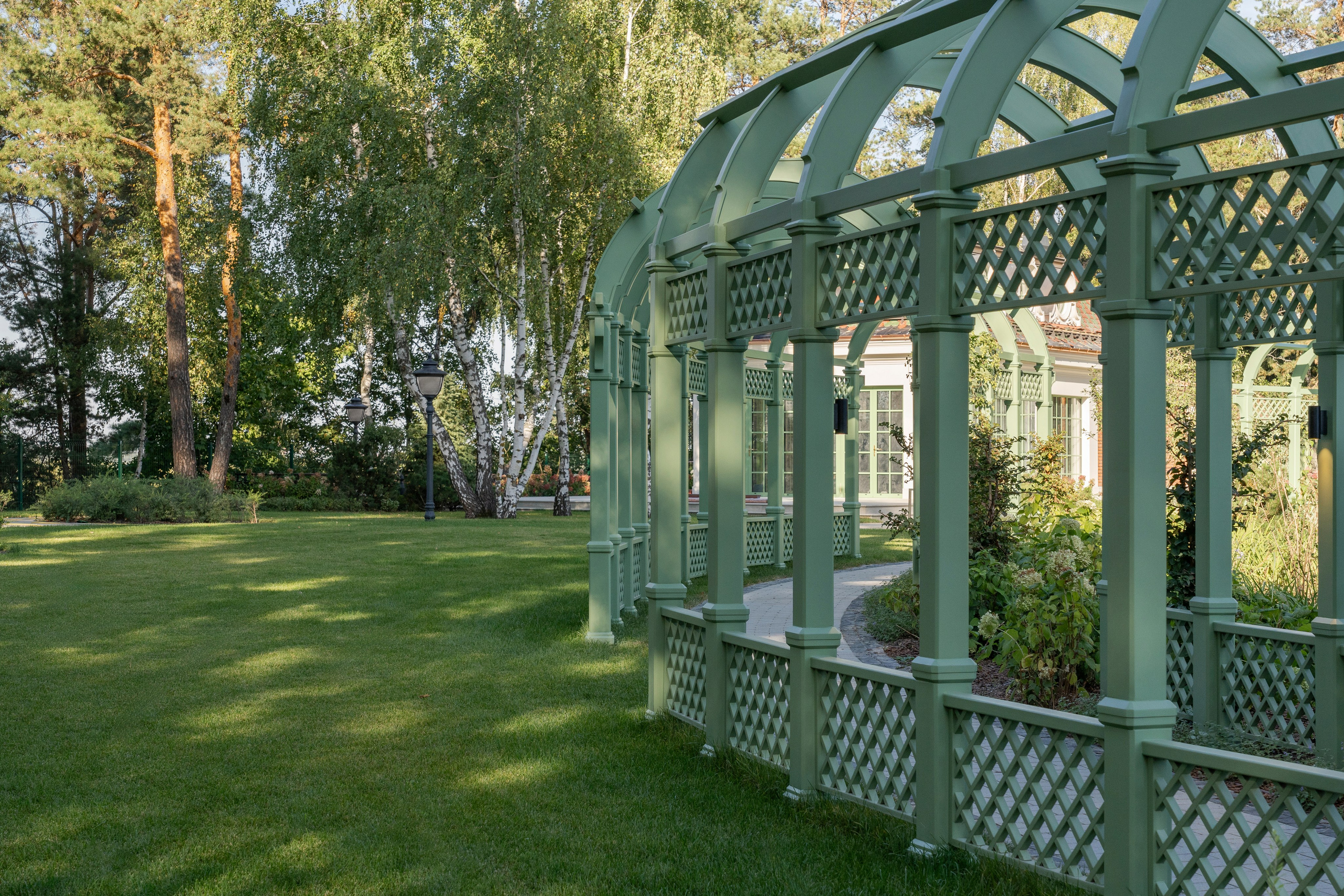 Scenic garden in the Moscow region. Артамонов Александр | Архитектурный и ландшафтный фотограф