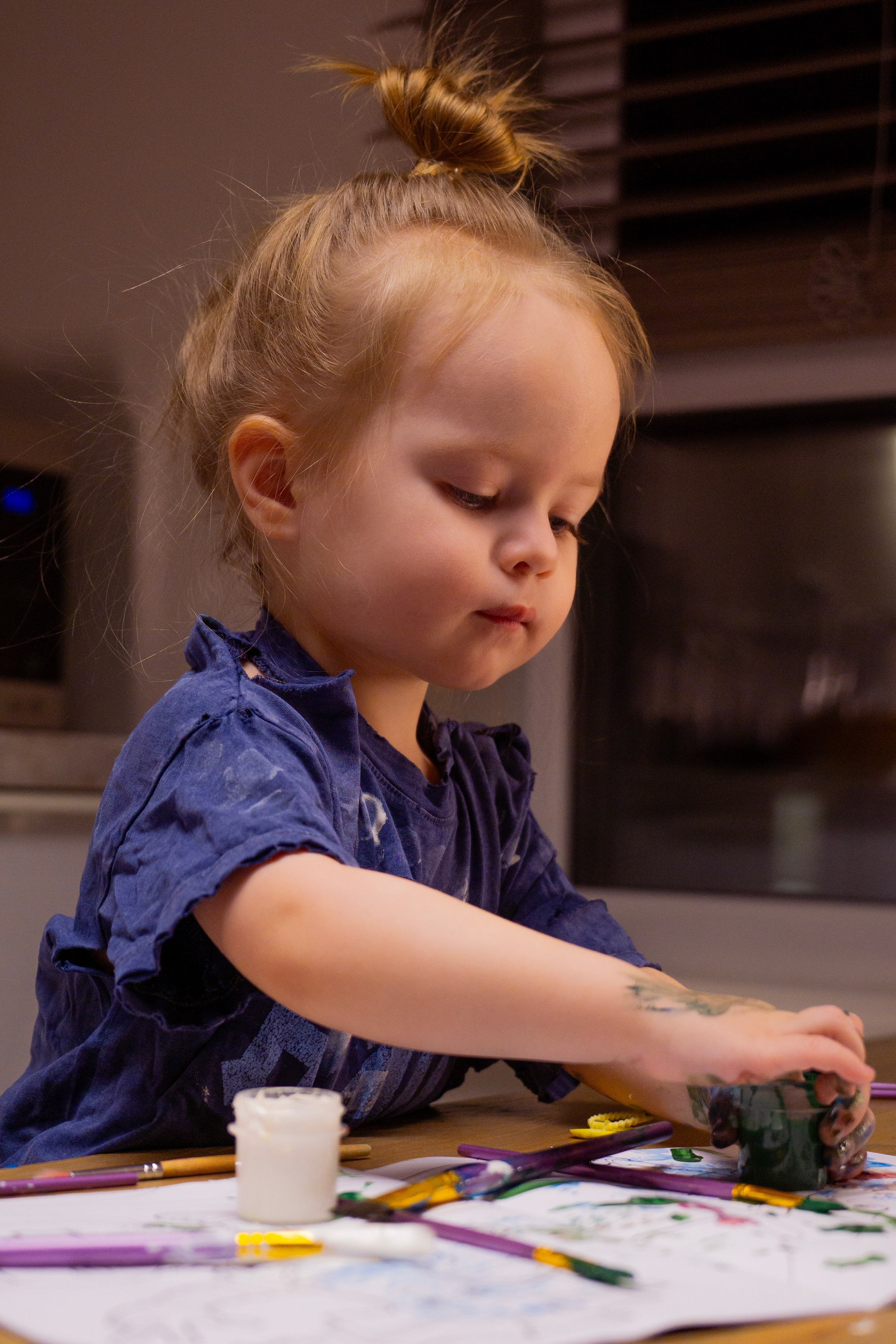 «Домашний вечер». Крамер Юлиана детский и семейный фотограф