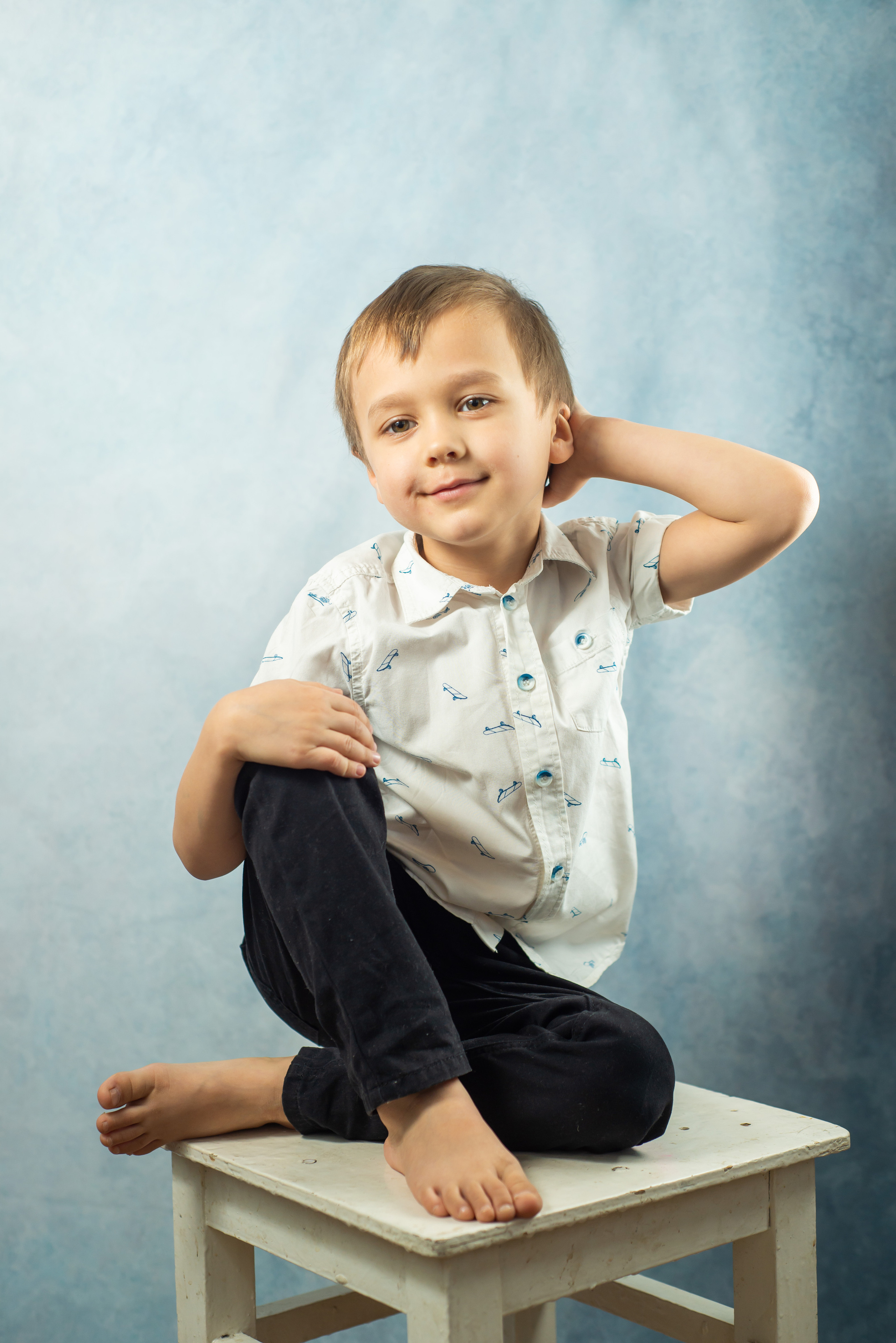 Пример фото портретов на светлом фоне. Семейный фотограф в Ярославле Екатерина Затеева