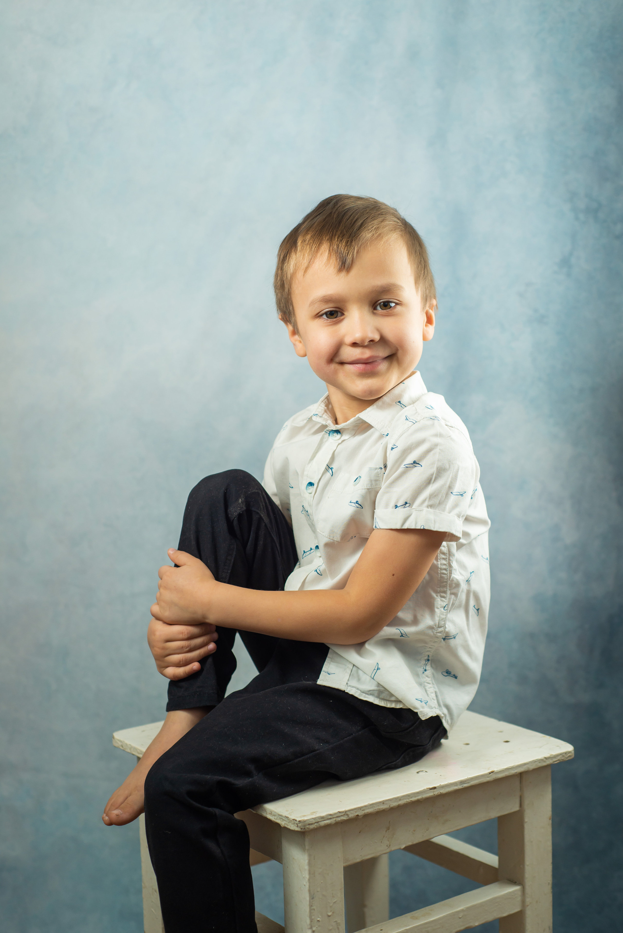 Пример фото портретов на светлом фоне. Семейный фотограф в Ярославле Екатерина Затеева